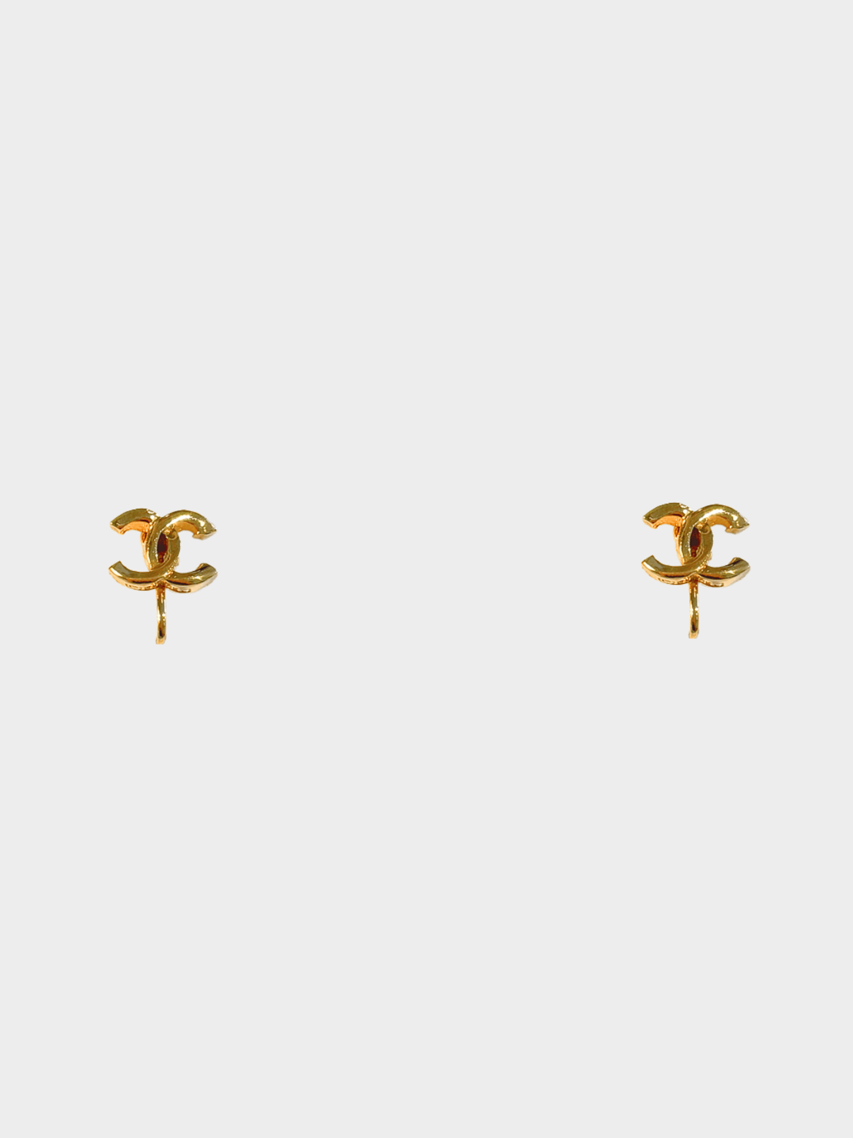 Chanel 2000s Gold CC Earrings