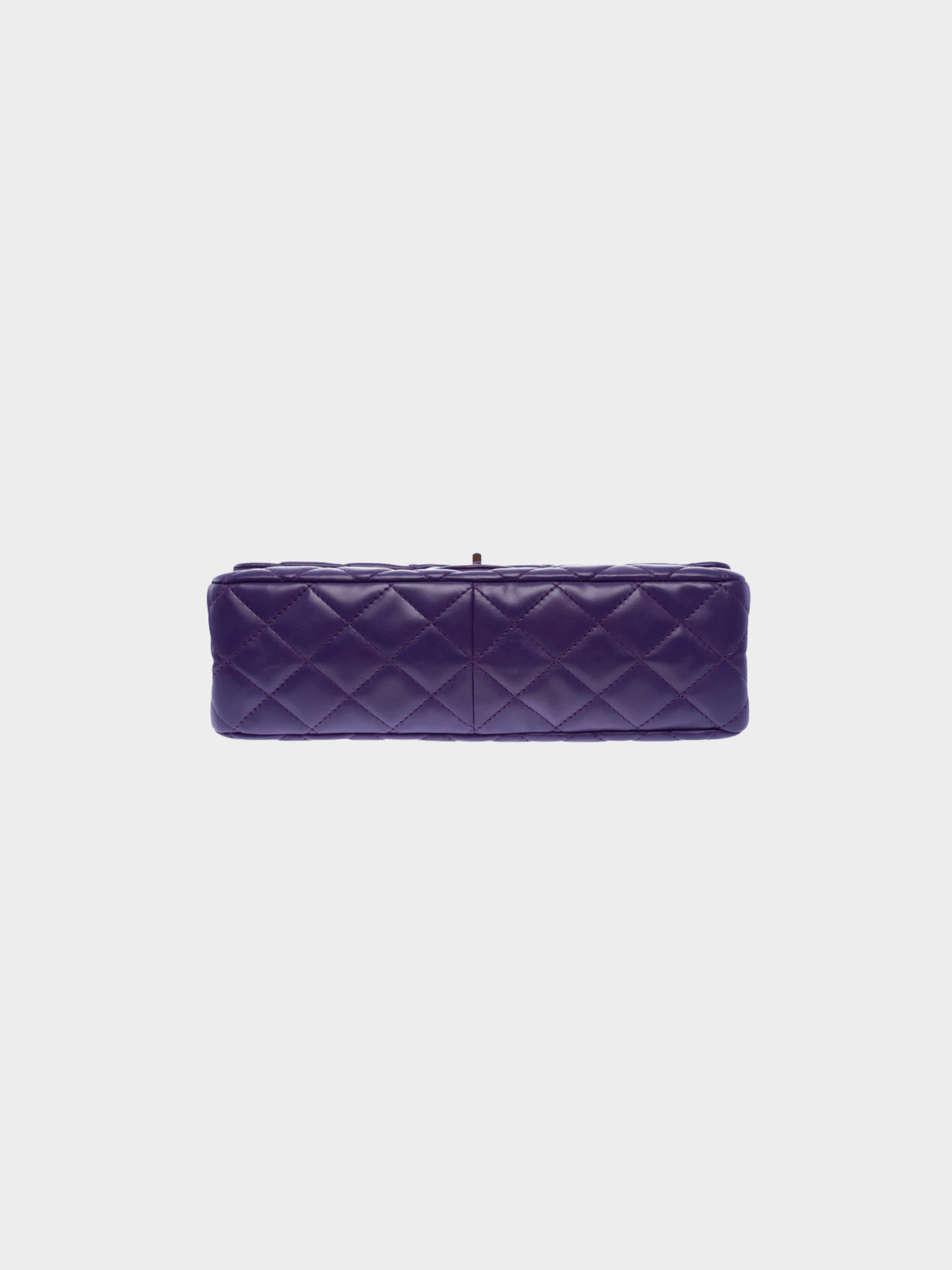 Chanel 2011 Purple Lambskin Quilted 2.55 Flap