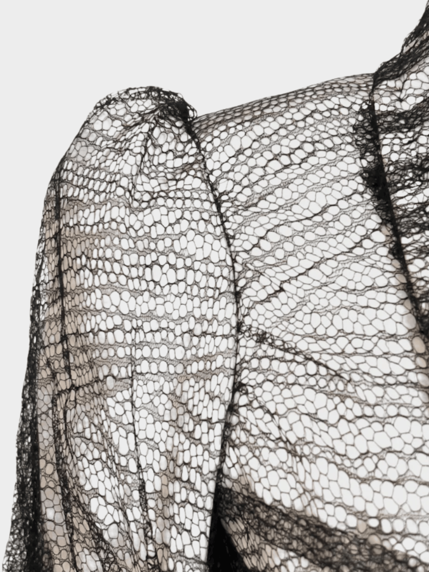 Alexander McQueen SS 2007 "Sarabande" Black Lace Jacket