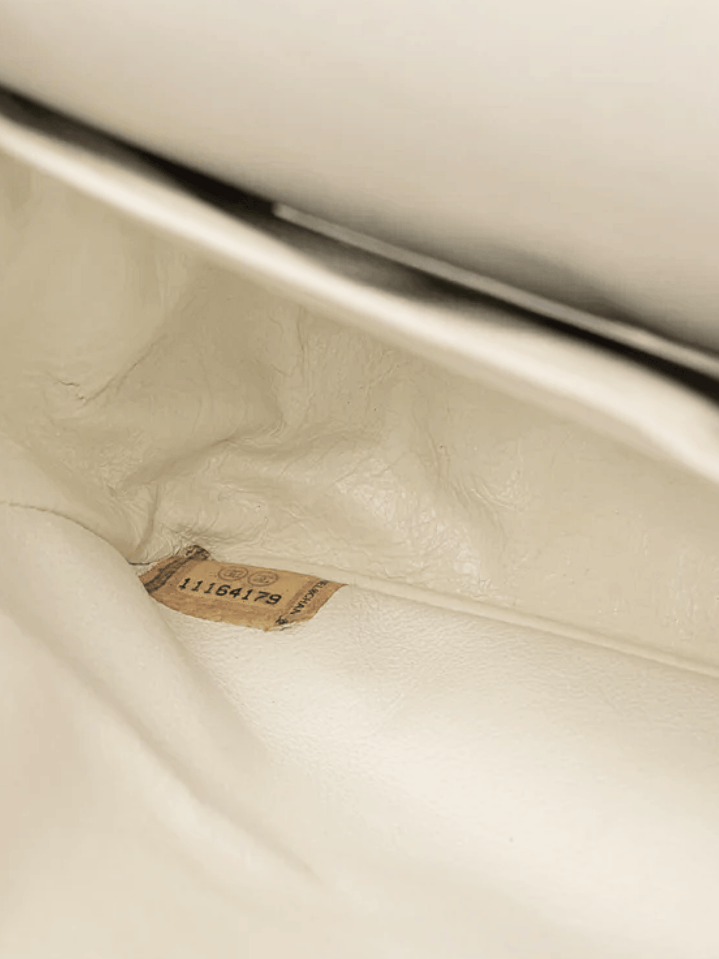 Chanel 2008 White Caviar Leather Medium Double Flap Bag