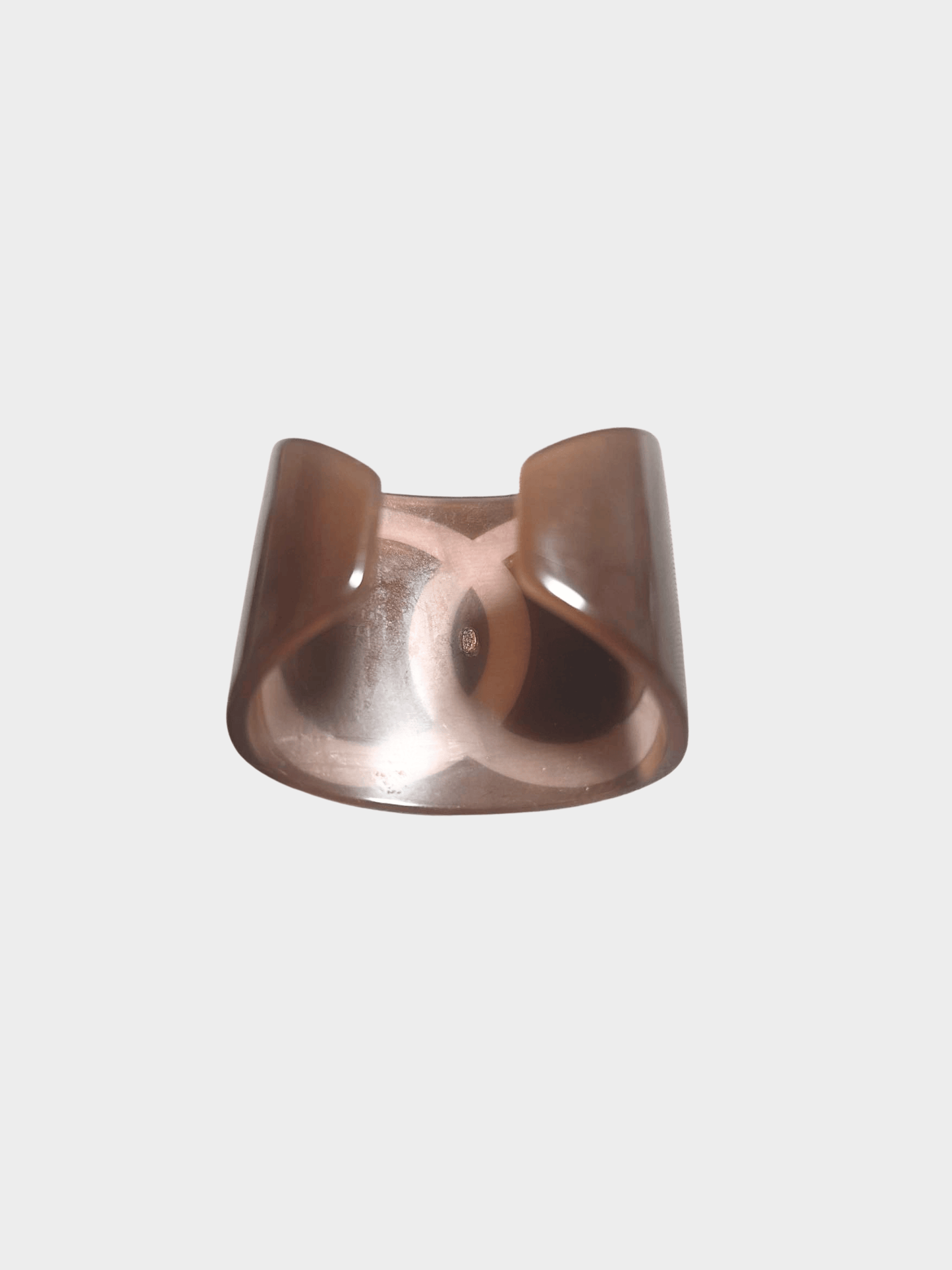 Chanel 2001 Pinky Beige Resin Bangle