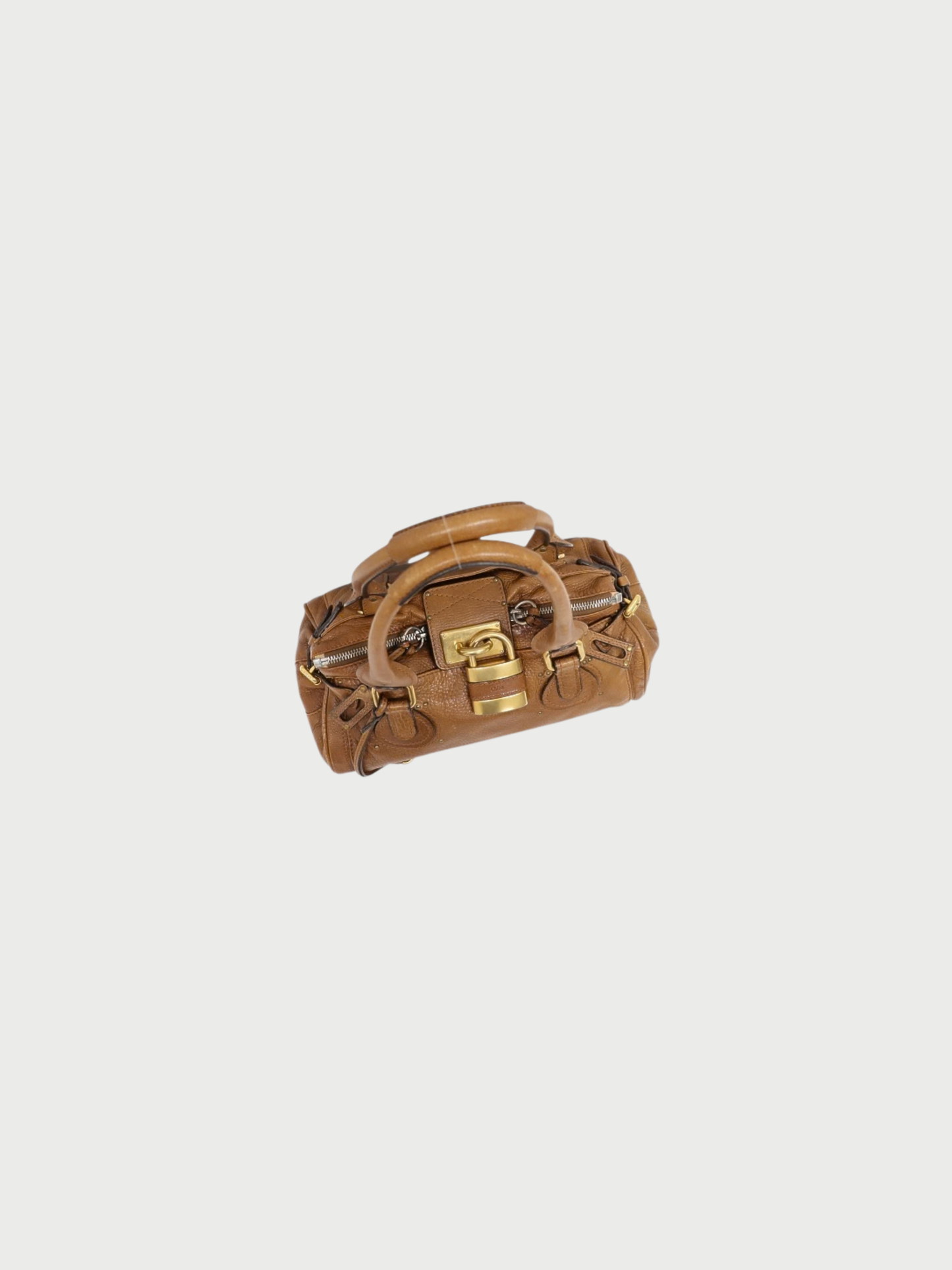 Chloé 2005 Brown Leather Paddington Bag
