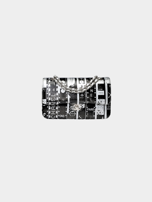 Chanel 2017 Multicolor Leather Timeless Double Flap Bag