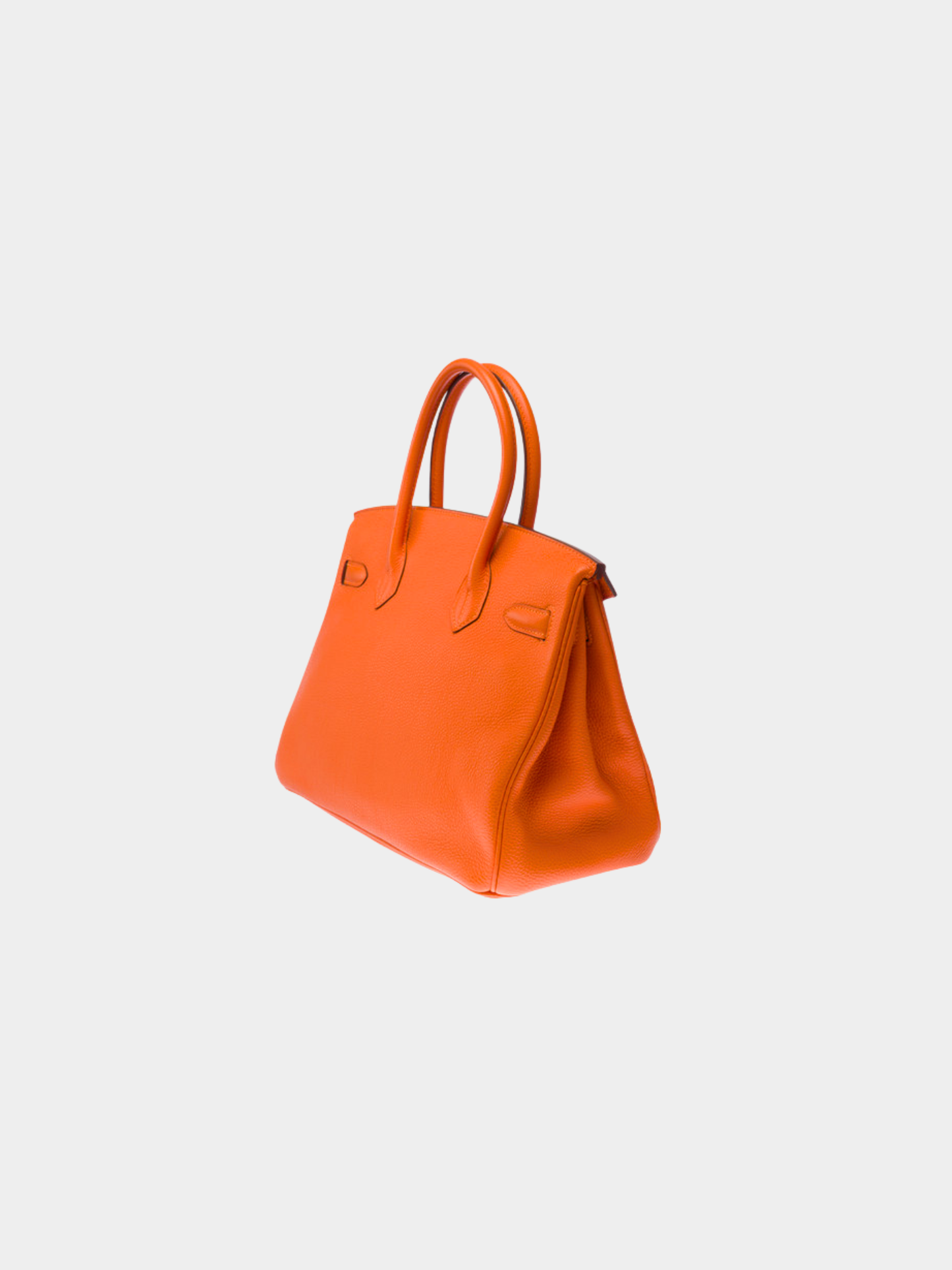 Hermès 2010s Orange Togo Birkin 30 Bag