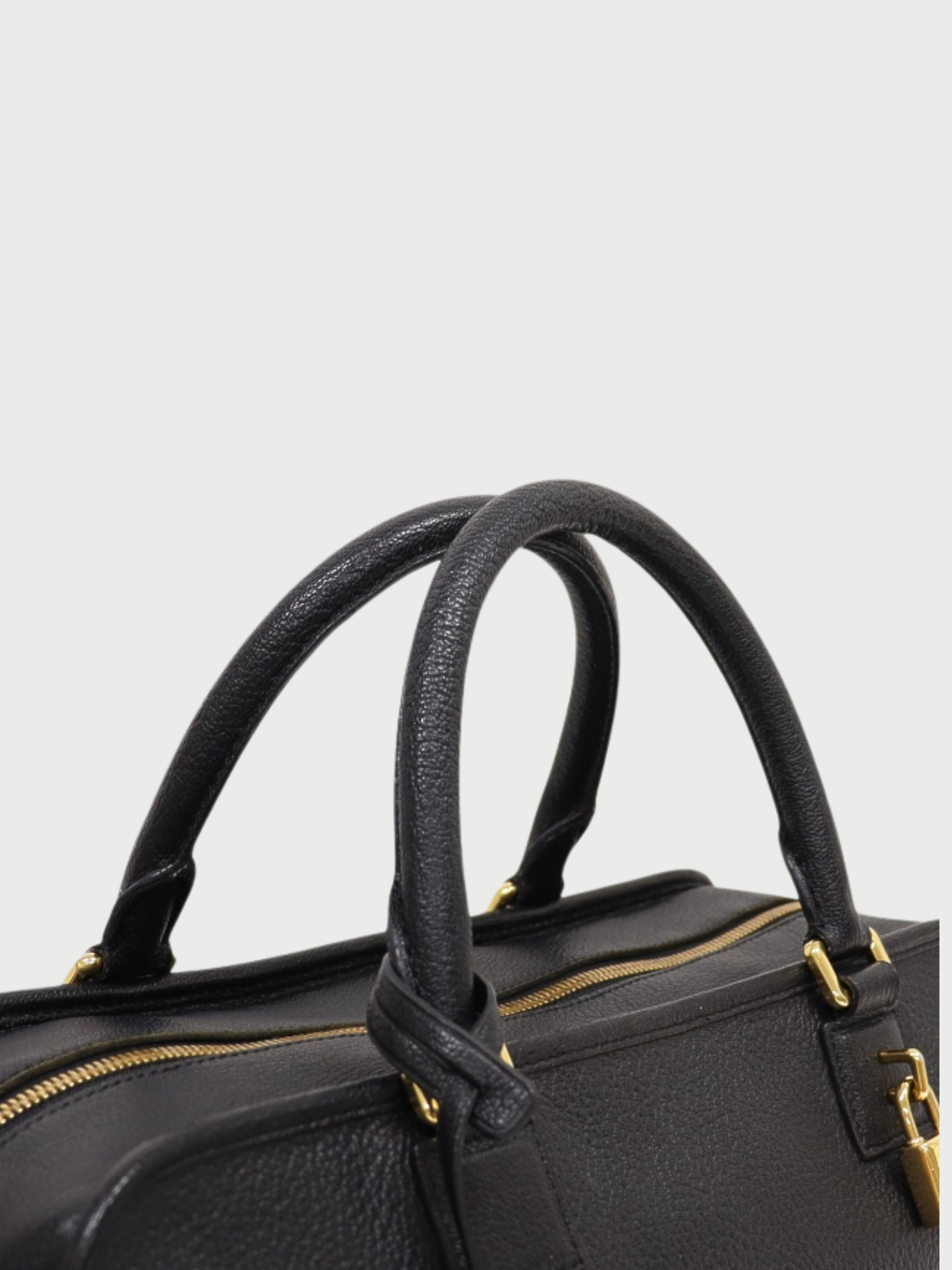 Loewe 2000s Black Leather Amazona 36 Bag