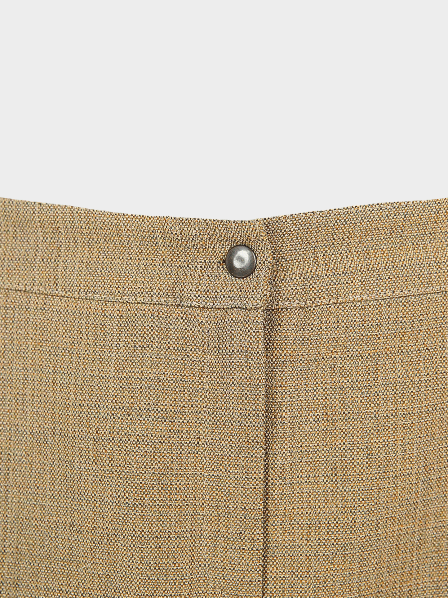 Miu Miu FW 1999 Brown Wool Midi Skirt
