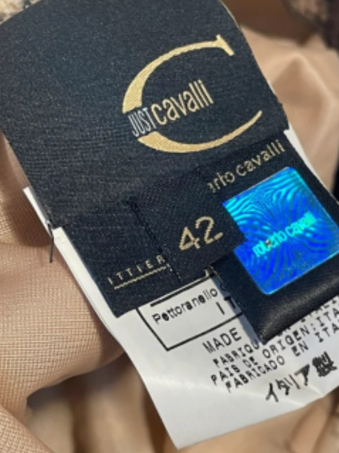 Roberto Cavalli 2010s Reptile Print Silk Keyhole Mini Dress