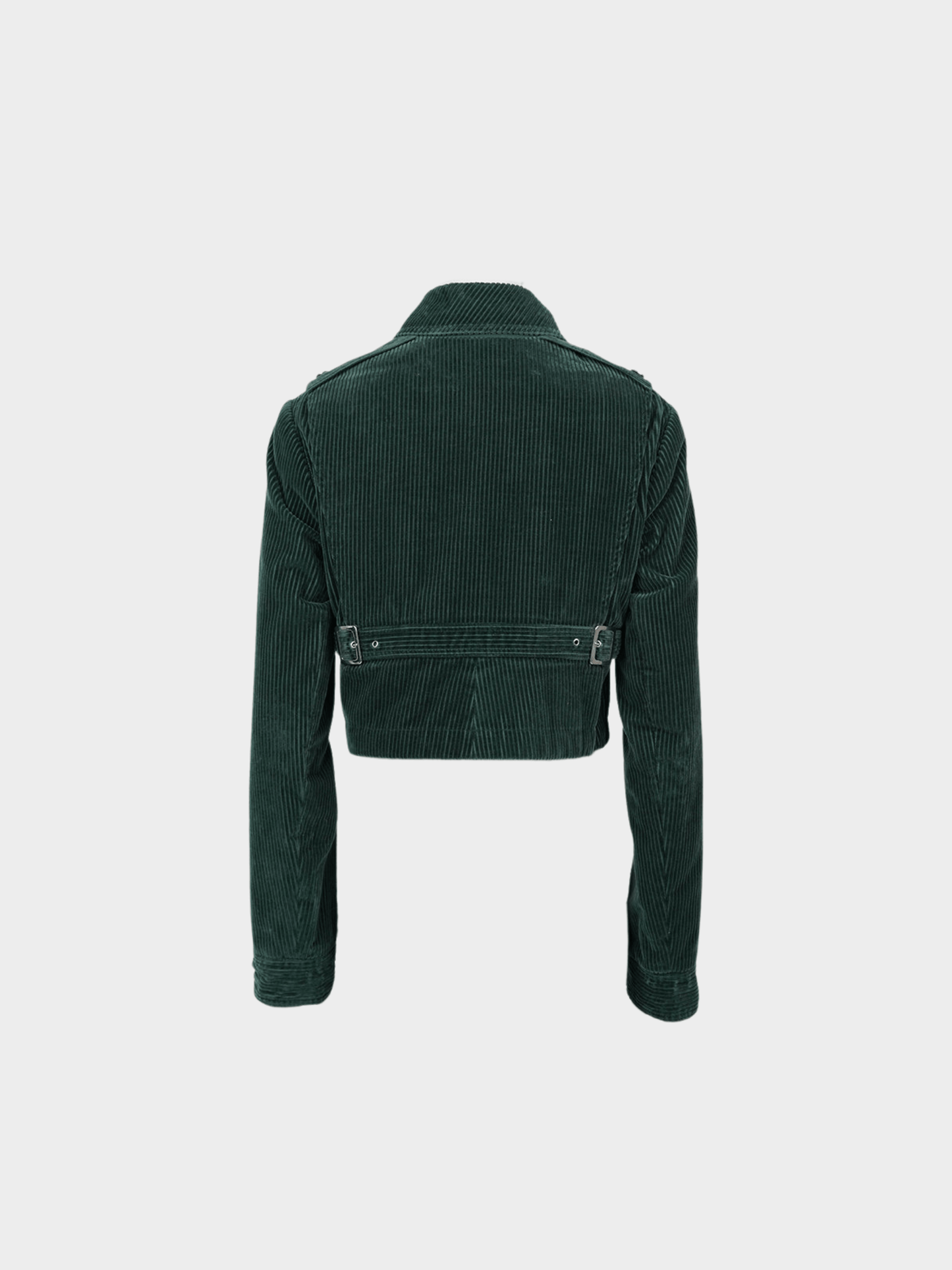 Miu Miu FW 2002 Dark Green Corduroy Jacket