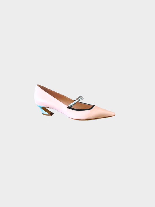 Christian Dior 2010s Pink Douce Rose Kitten Heels