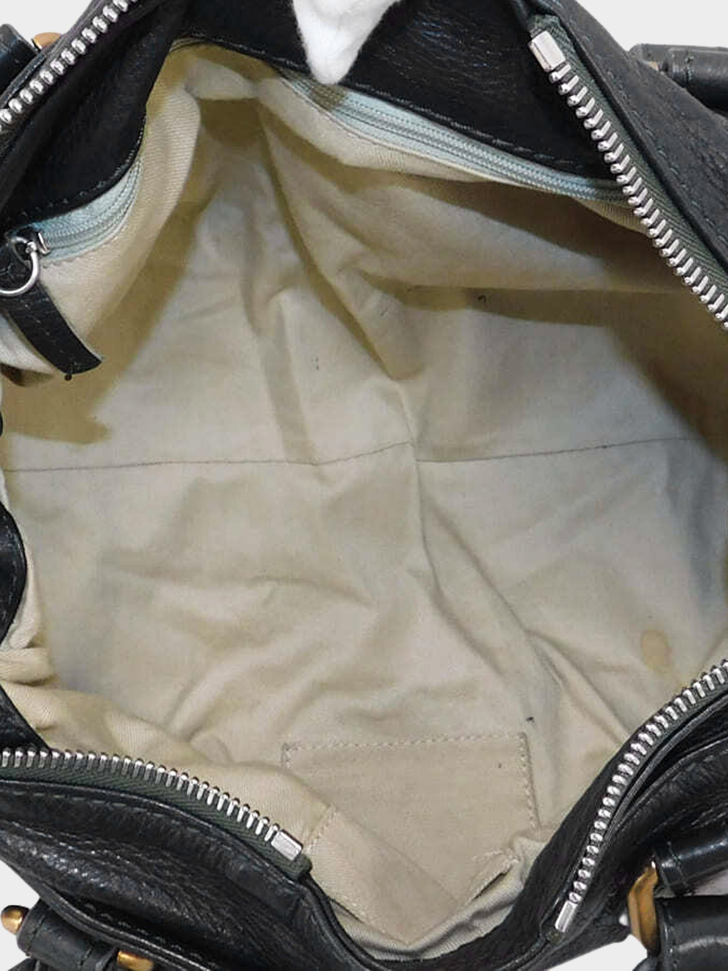 Chloe 2005 Black Leather Paddington Bag