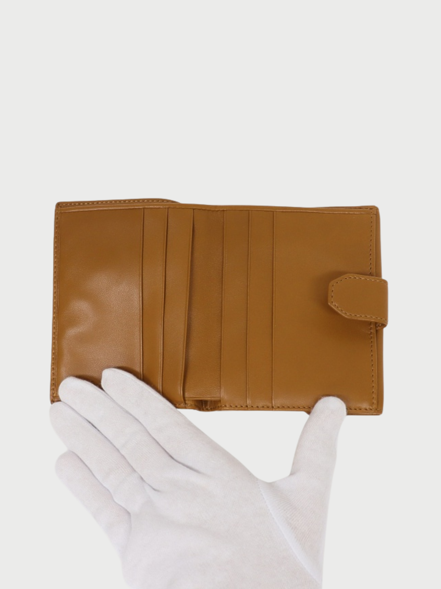 Loewe 2000s Brown Nappa Leather Anagram Wallet