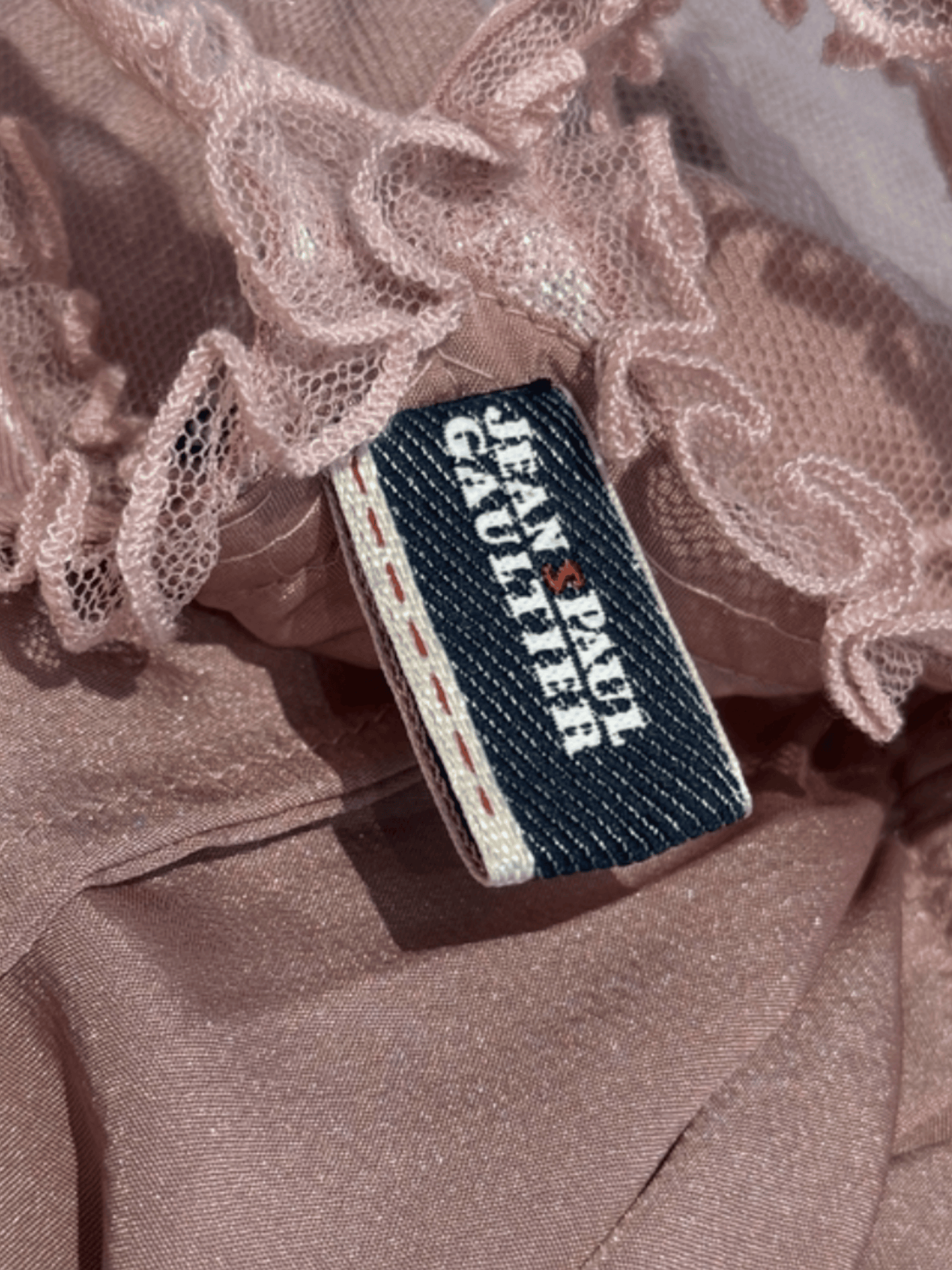Jean Paul Gaultier 2000s Dusty Pink Flowy Dress