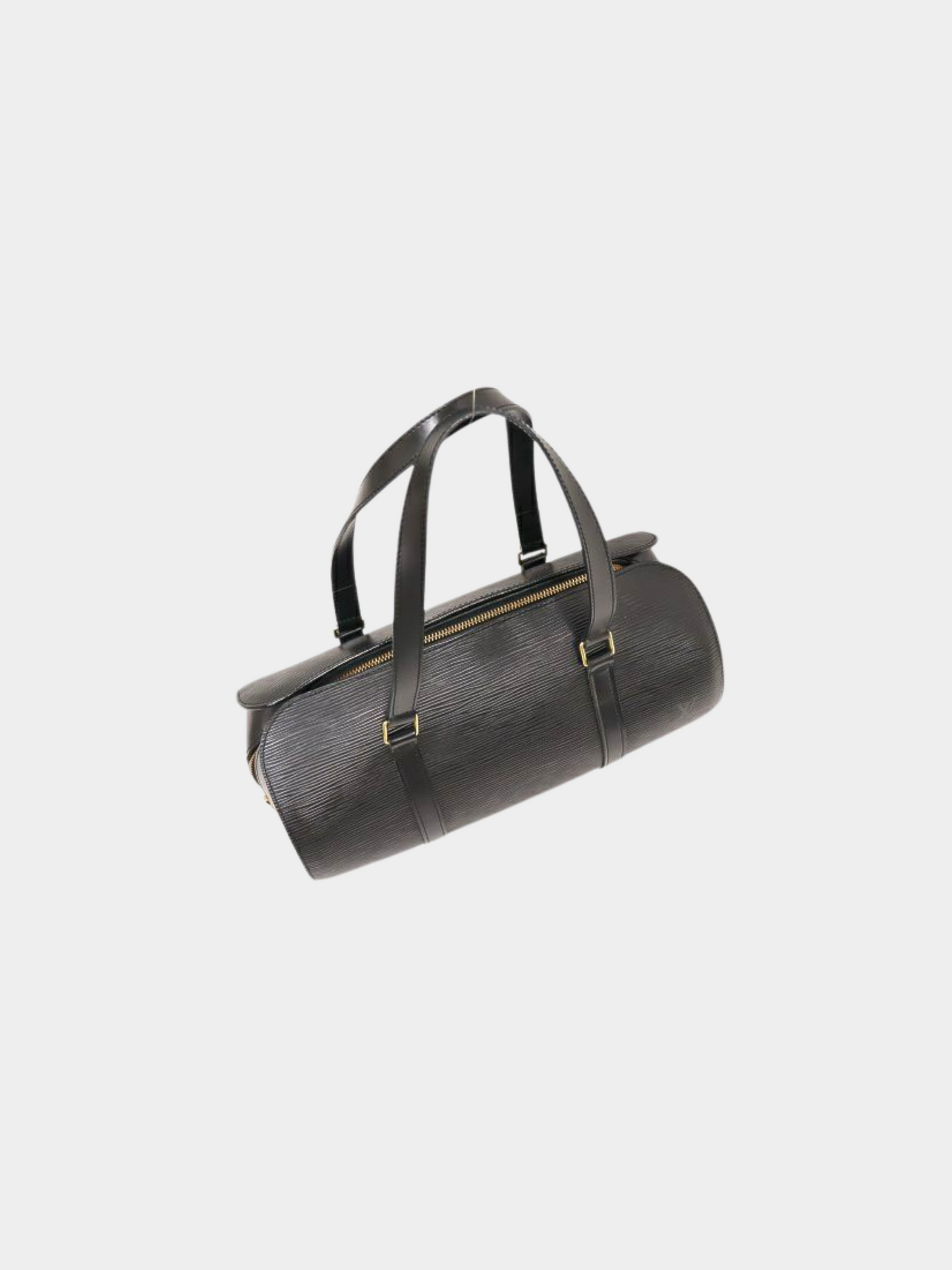 Louis Vuitton 2010s Black Epi Soufflot Bag