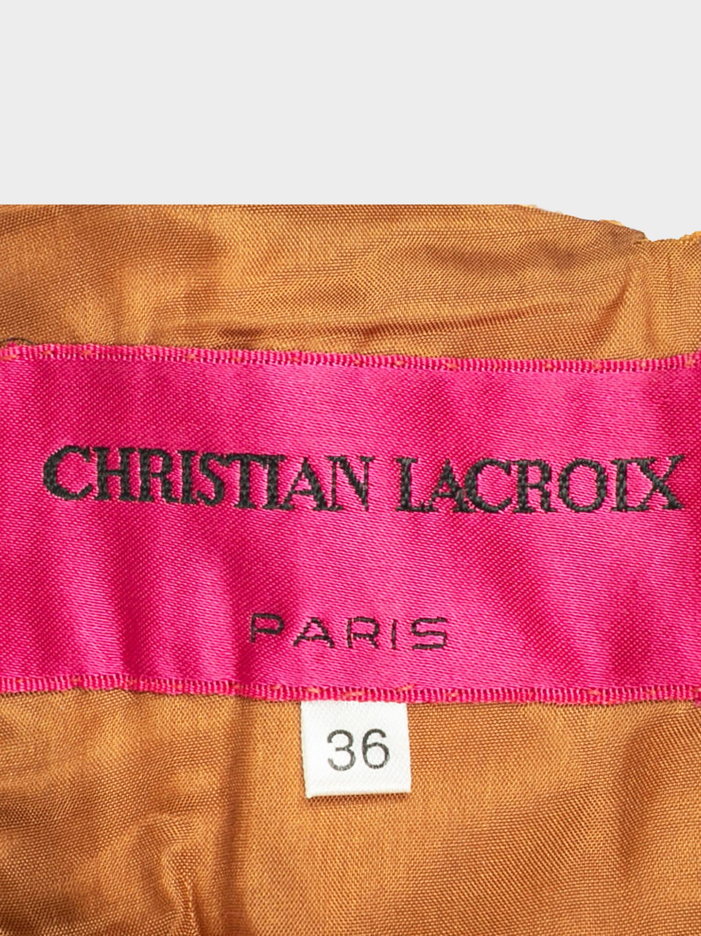 Christian Lacroix SS 1993 Raffia Bustier Top