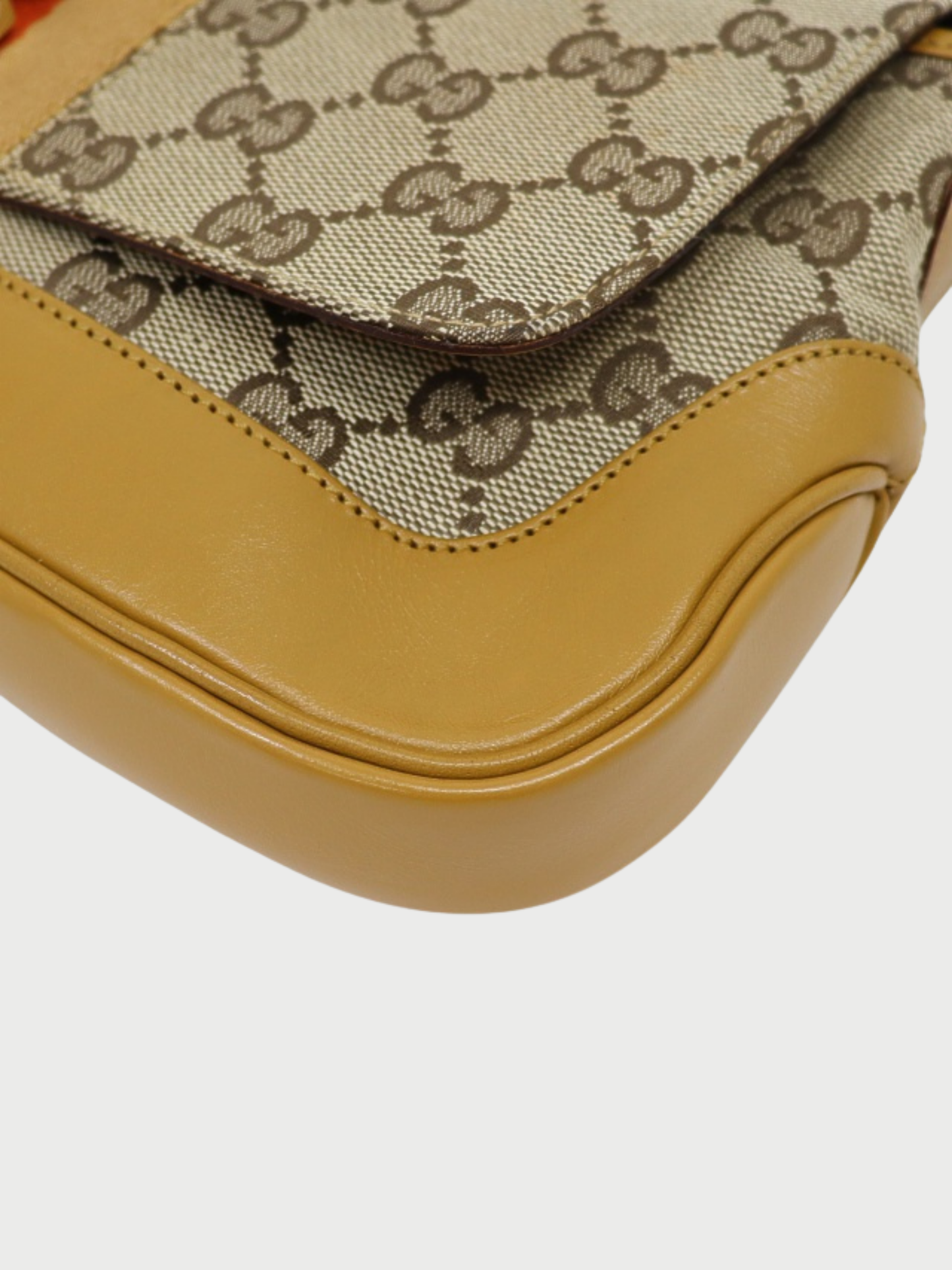 Celine 2010s Beige Black Raffia Leather Big Bag Nano Bag