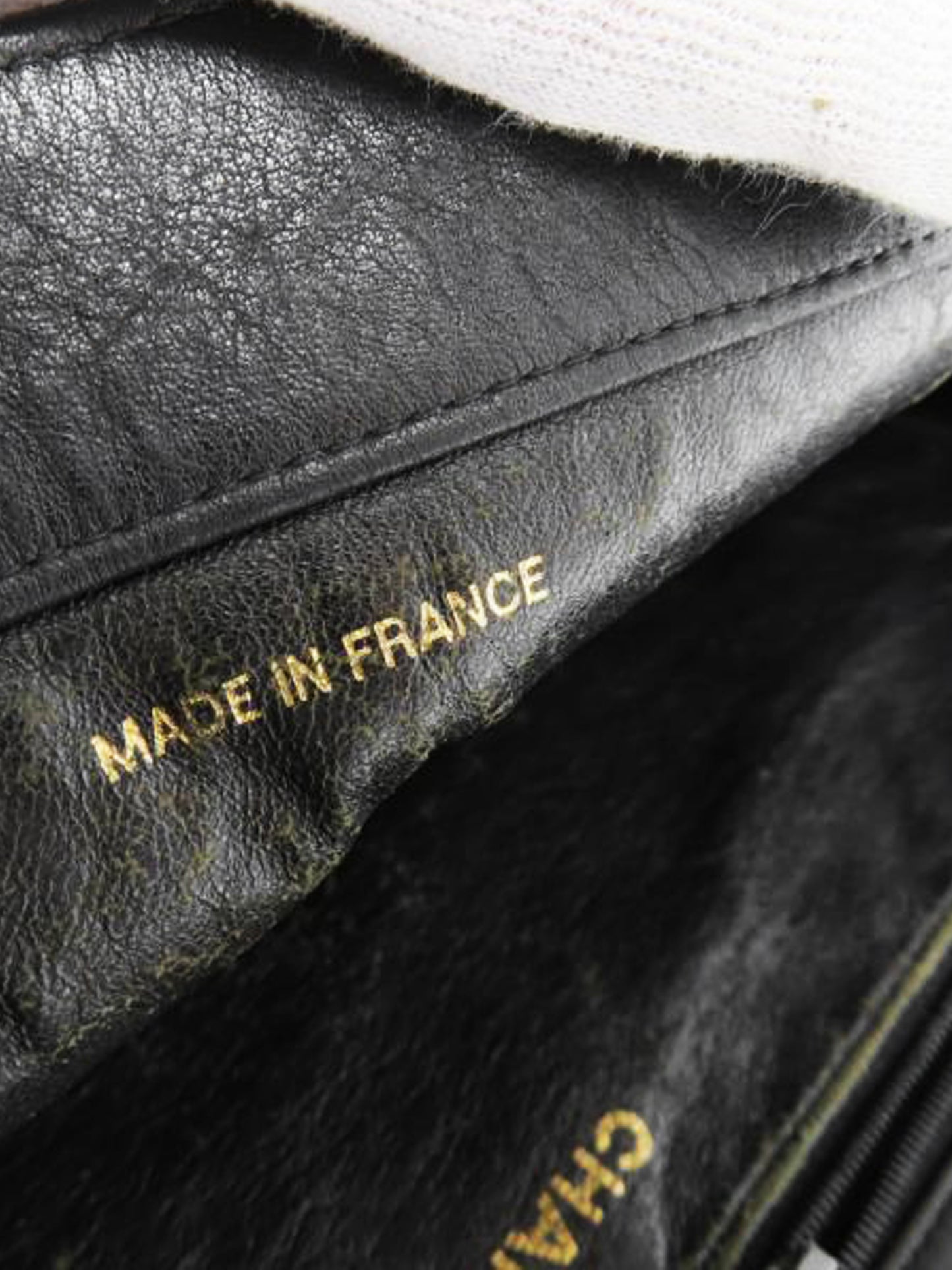 Chanel 1990s Black Lambskin Leather CC Tote Bag