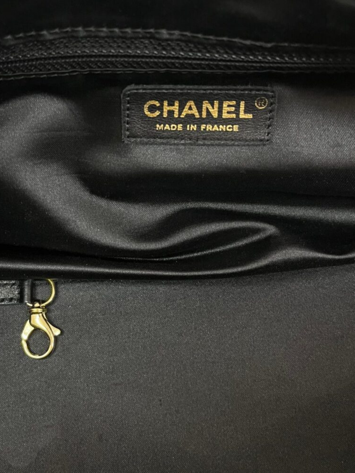Chanel 2007 Black Quilted Leather Lady Braid Satchel Bag