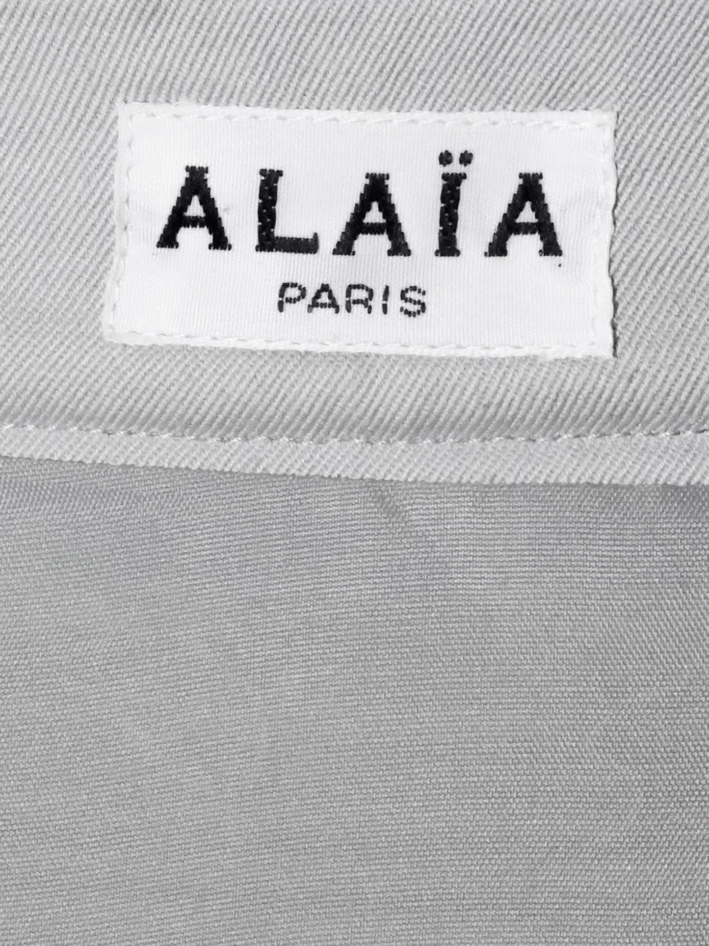 Azzedine Alaïa SS 1984 Grey Jacket and Skirt Set