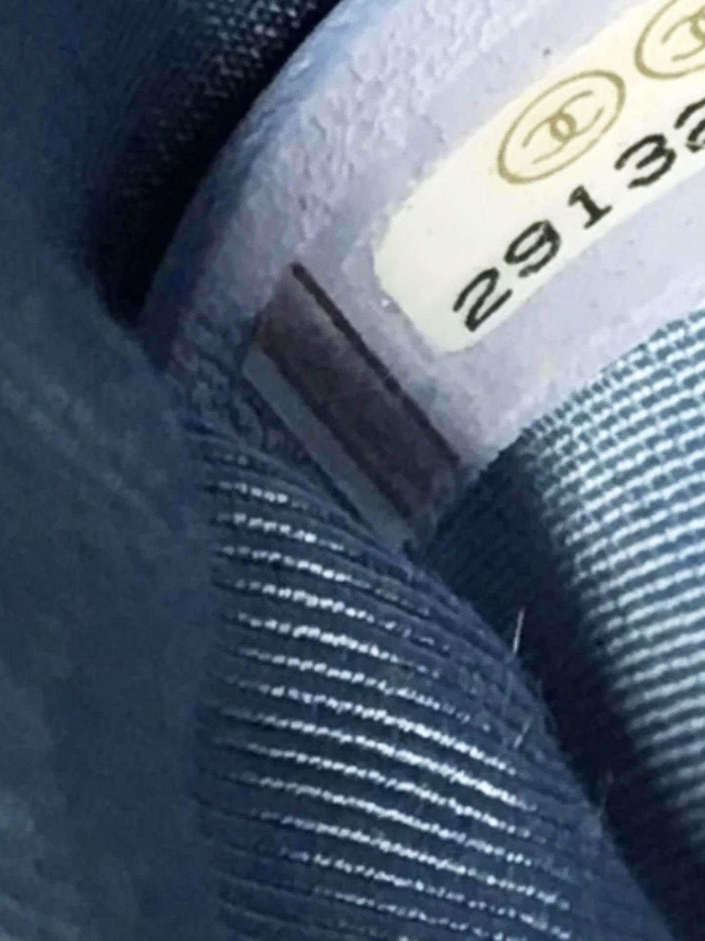 Chanel 2020 Blue Jersey Quilted Medium  19' Flap Bag
