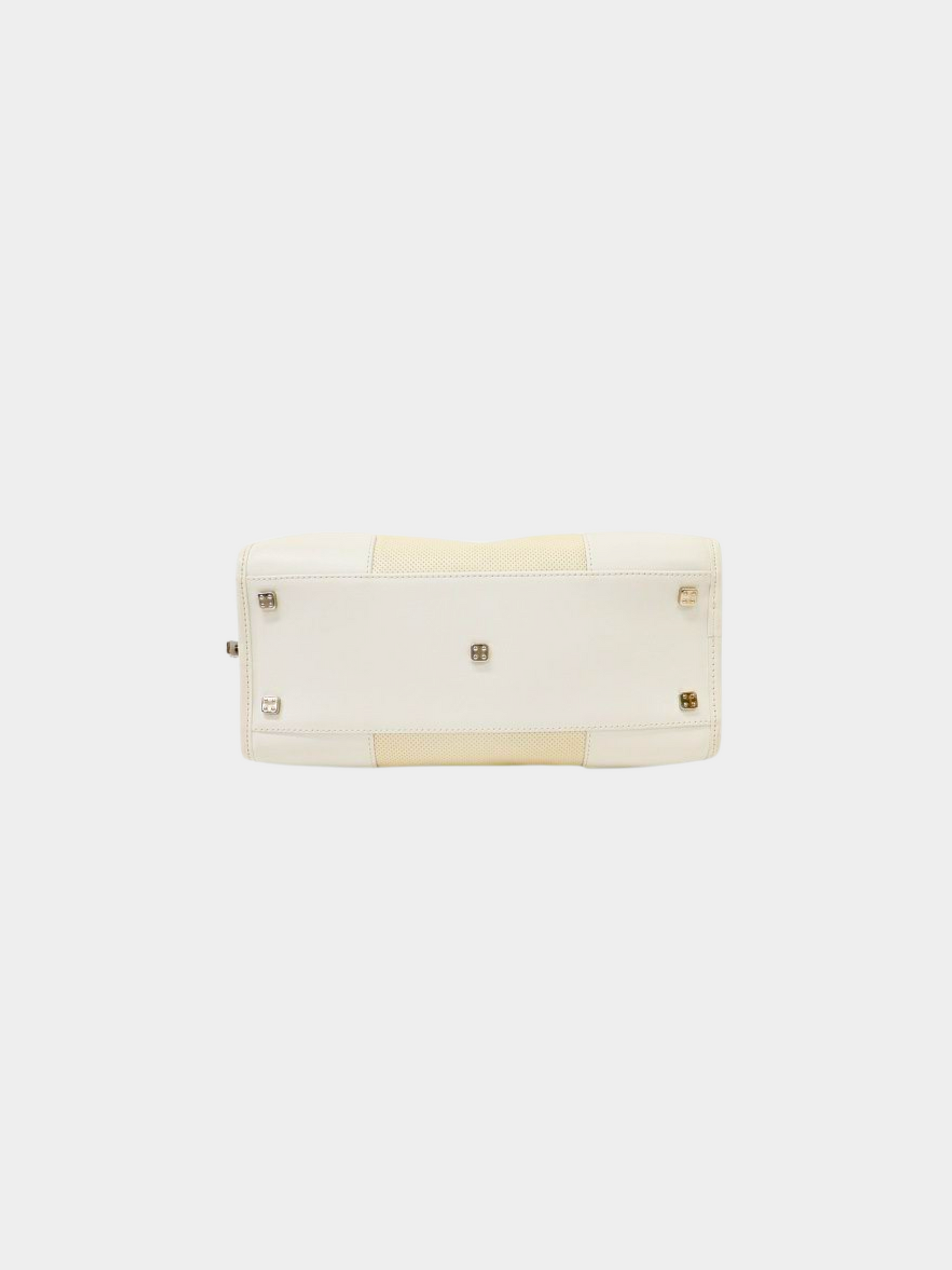 Loewe 2010s White Amazona 28 Bag