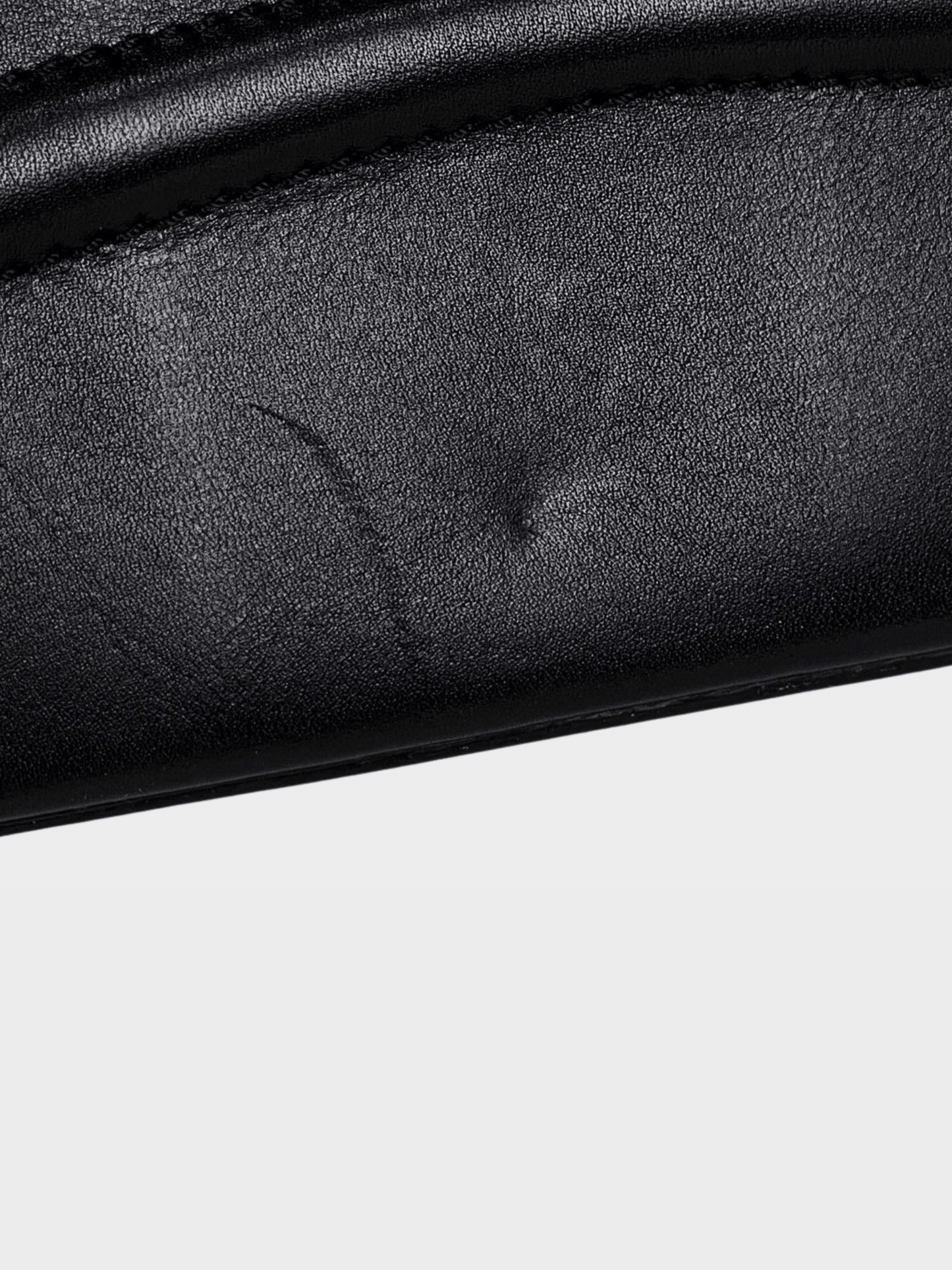 Chanel 2006 Black CC Leather Bowling Bag