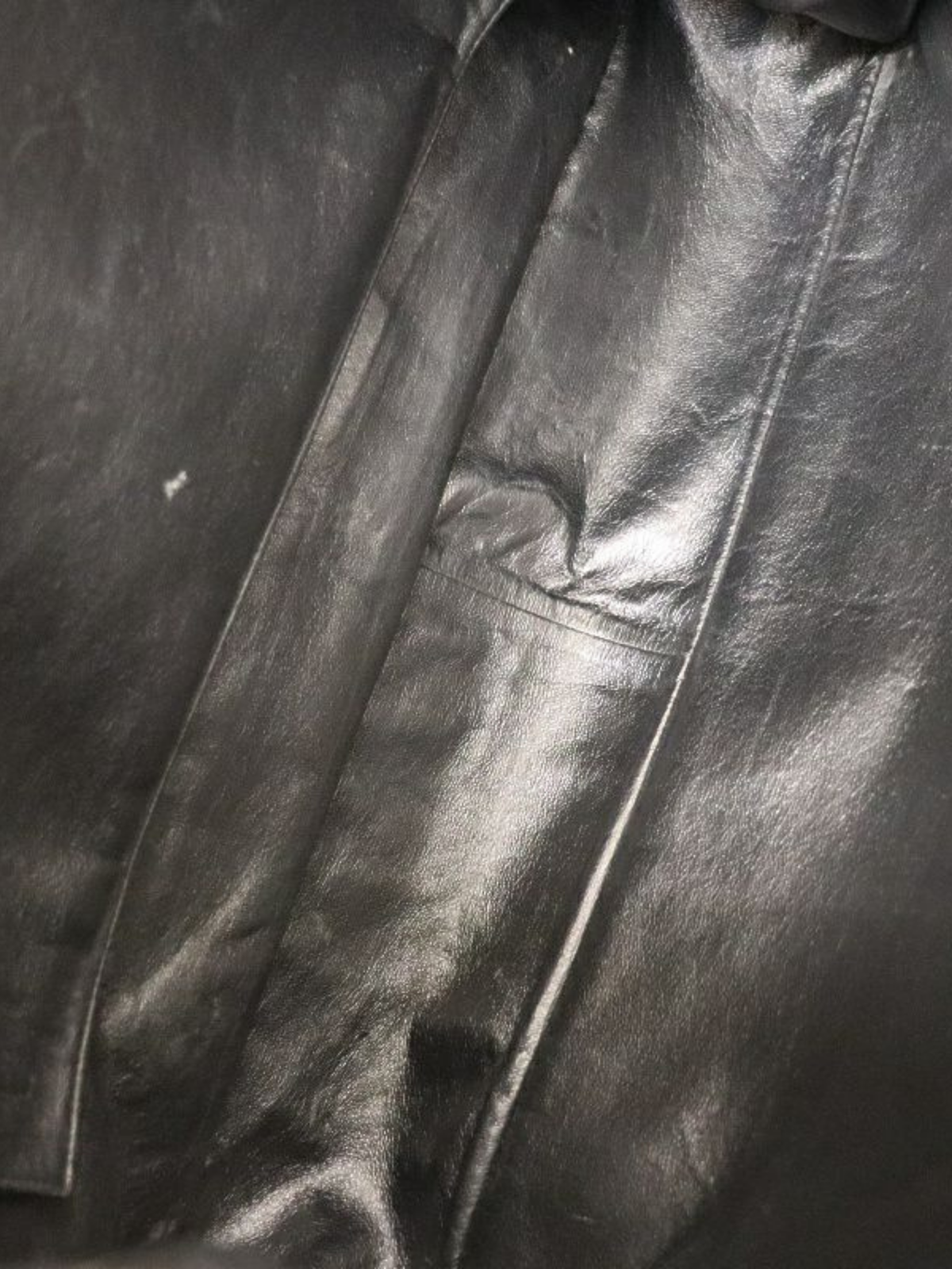 Chanel 1995–1996 Black Leather Jumbo Coco Chain Tote Bag