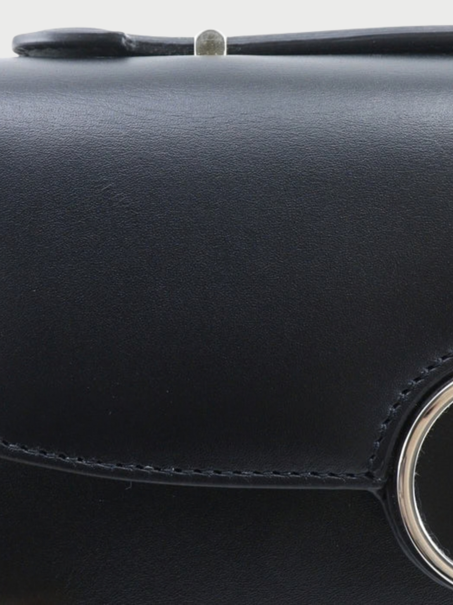 Gucci 2020s Black Leather Petite GG 2Way Shoulder Bag