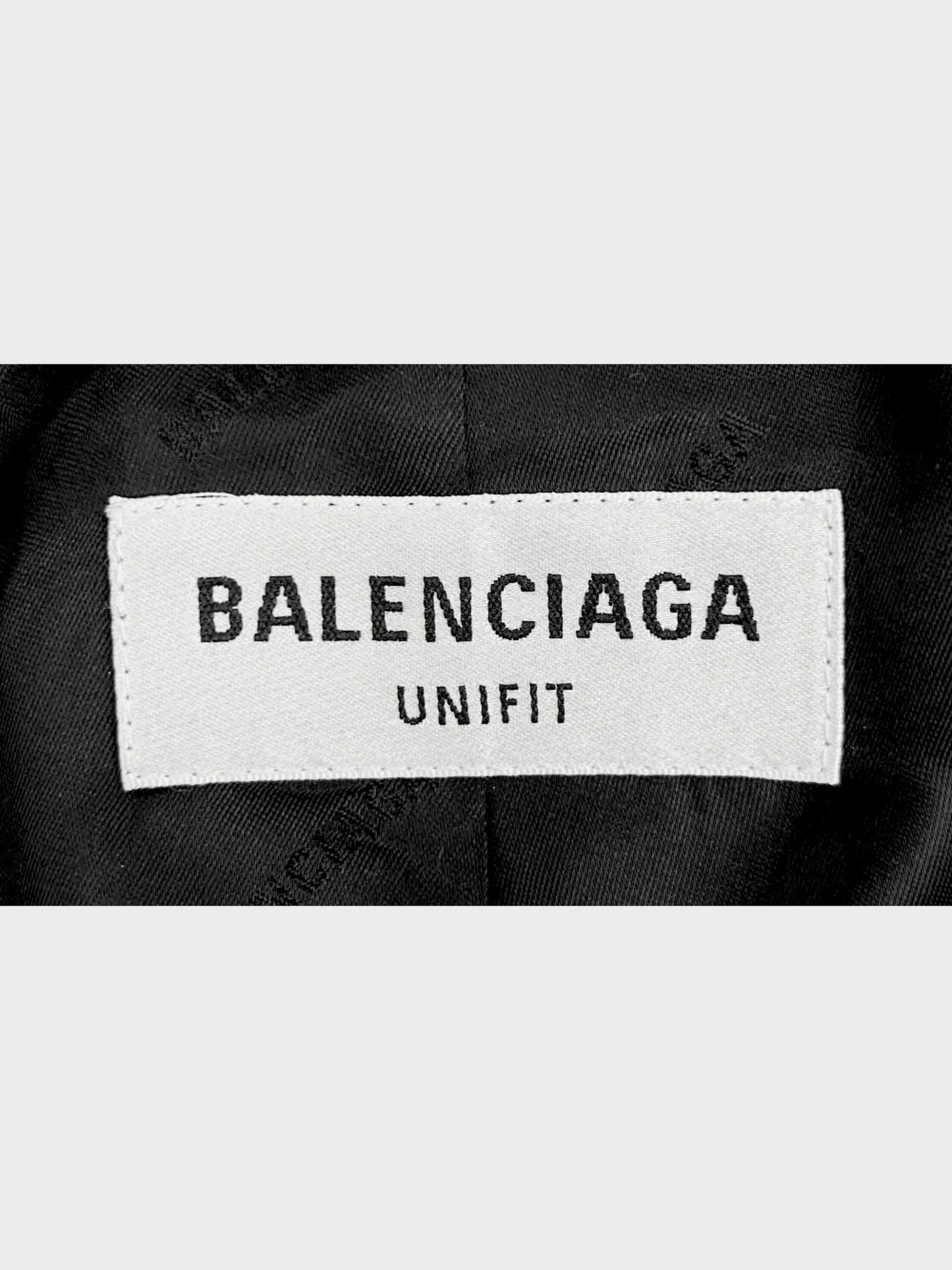 Balenciaga 2010s Black Unifit Wool Oversized Blazer