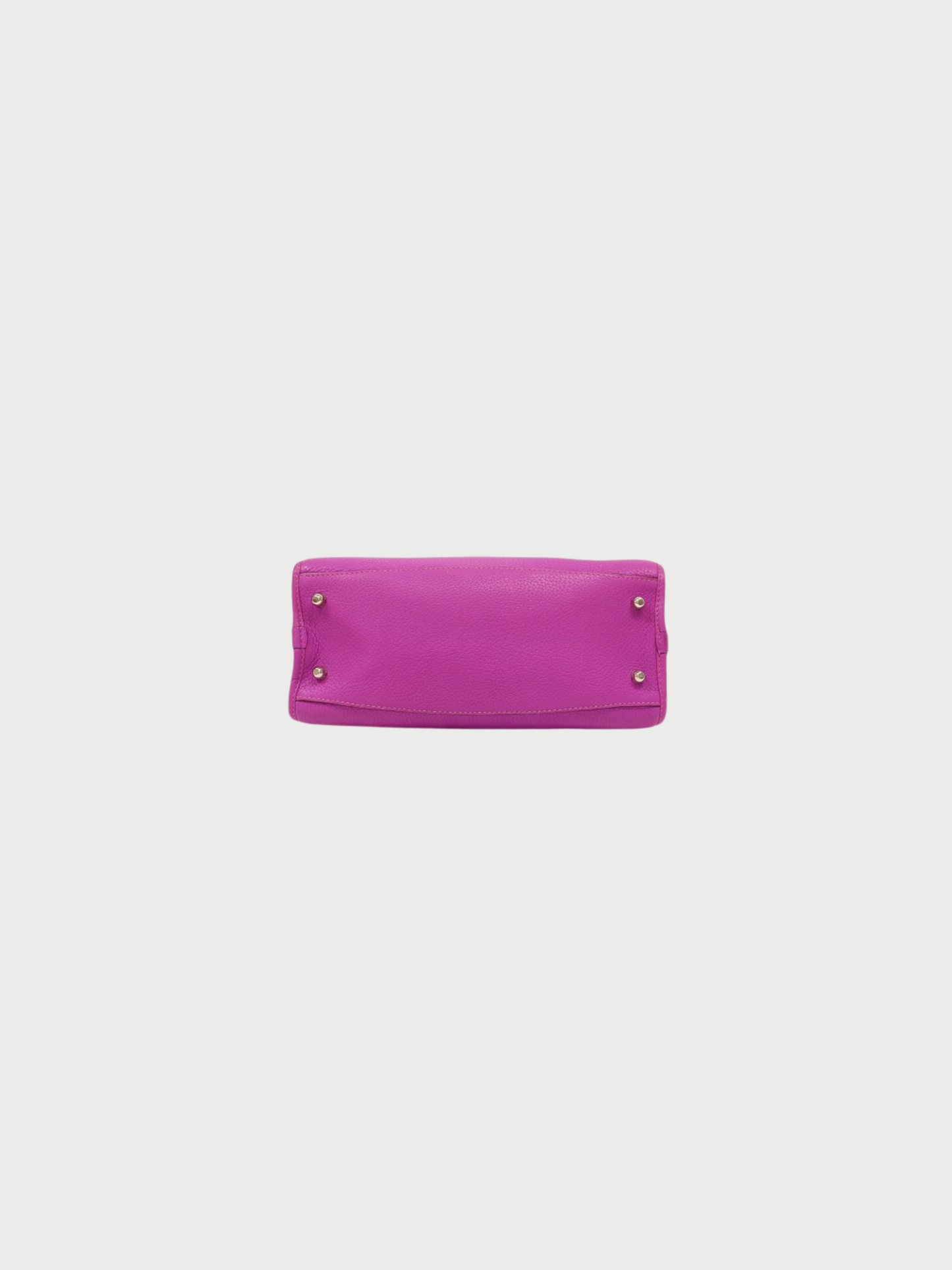 Loewe 2010s Purple Leather Alamo 28 Bag