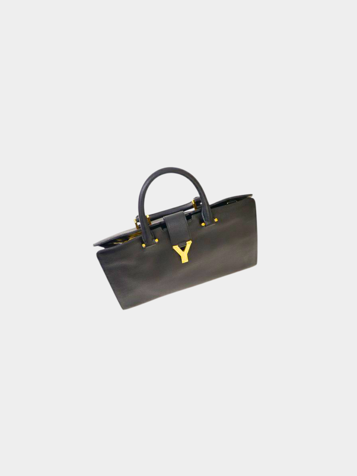 Yves Saint Laurent 2000s Black Y Line 2-Way Bag