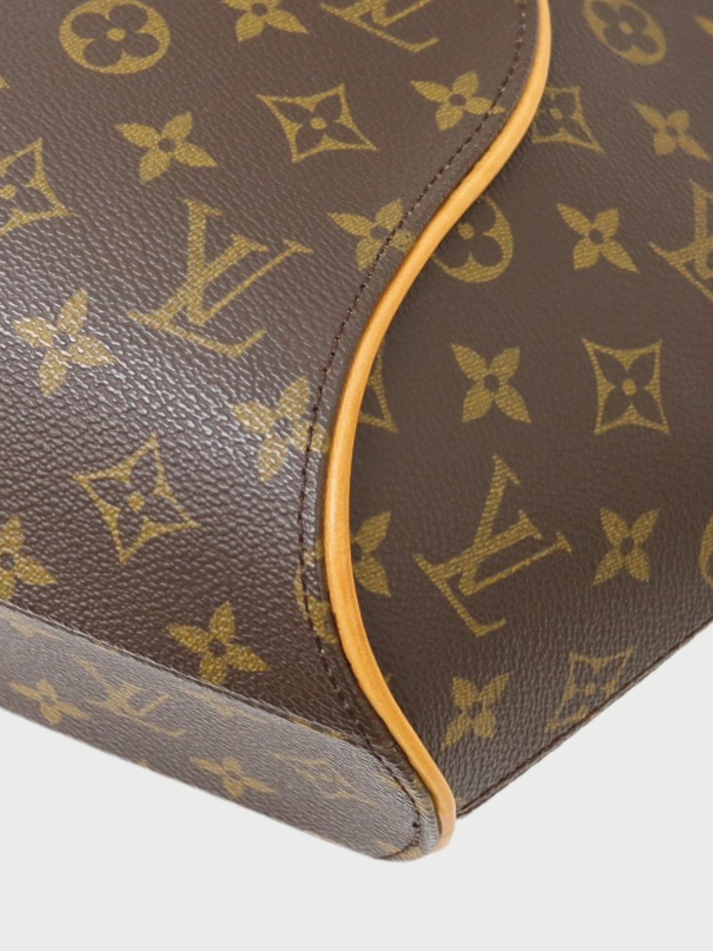 Louis Vuitton 2000s Brown Monogram PVC Leather Ellipse PM Bag