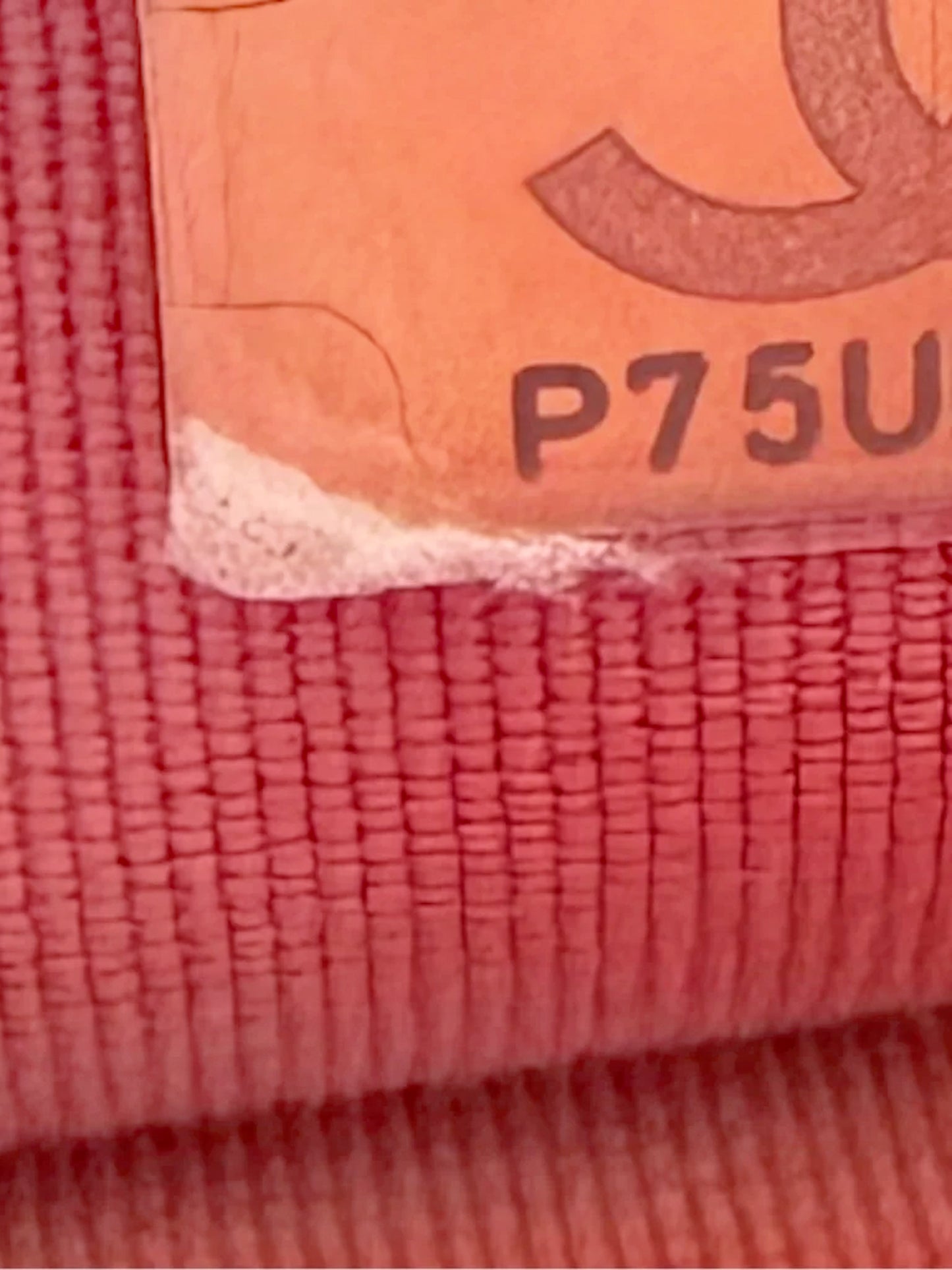 Chanel 2020s Pink Velvet Quilted Wave CC Small Hobo Bag