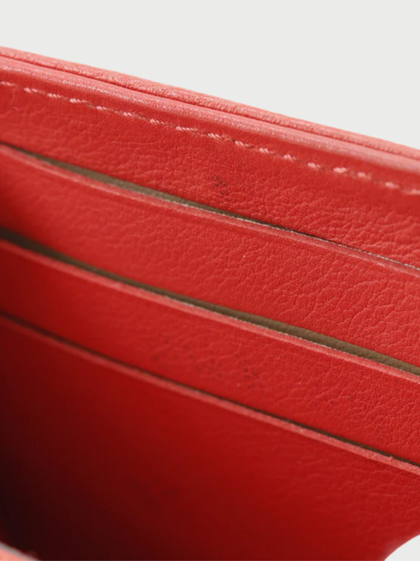 Louis Vuitton 2013 Red Monogram Mahina Portefeuille Iris Wallet