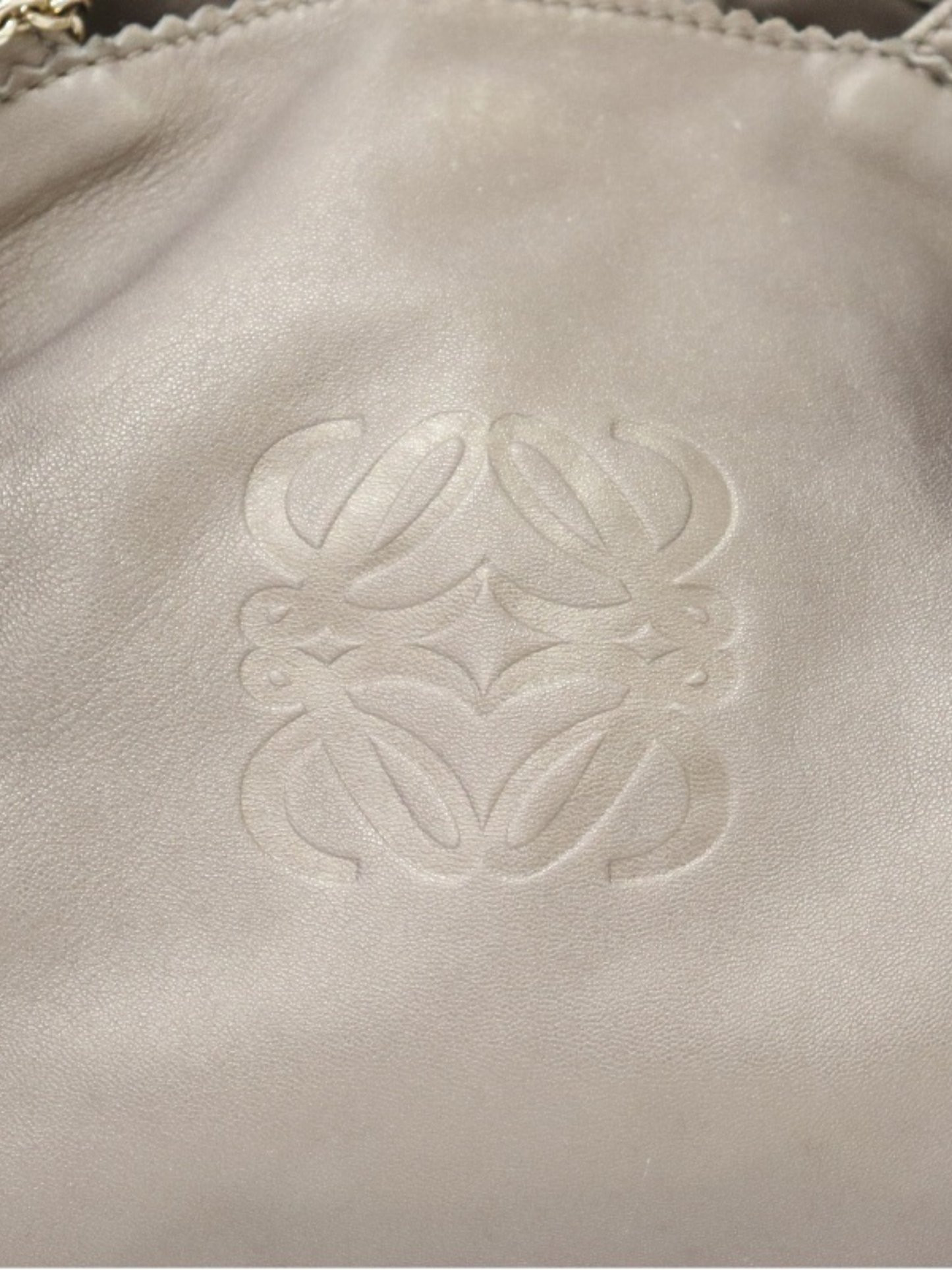 Loewe 2000s Gold Nappa Leather Nappa Aire Bag