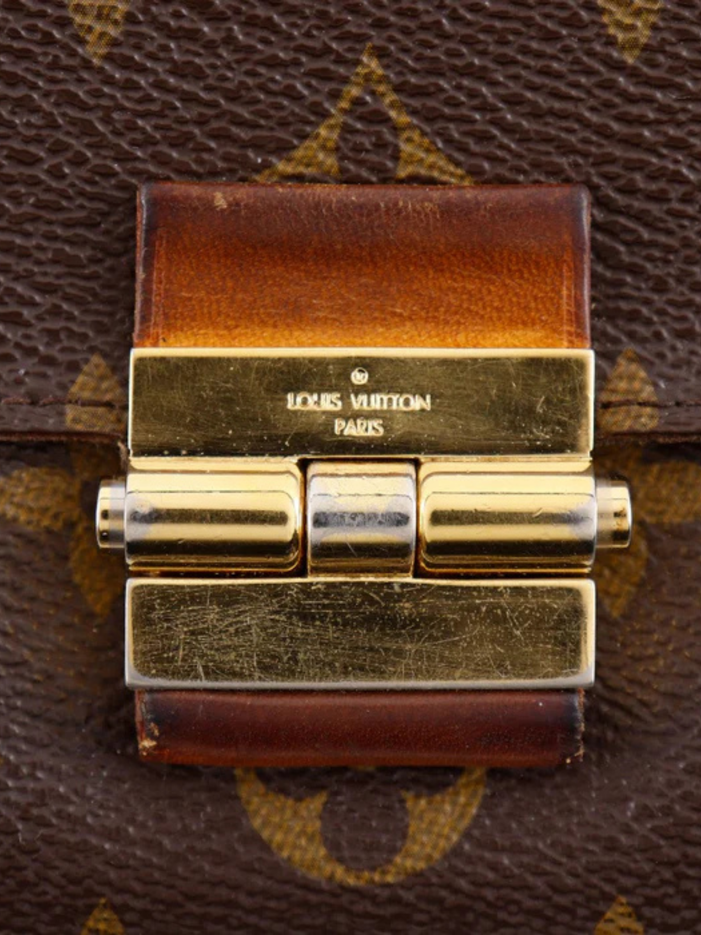 Louis Vuitton 2012 Brown Monogram Canvas Portefeuille Elysee Wallet