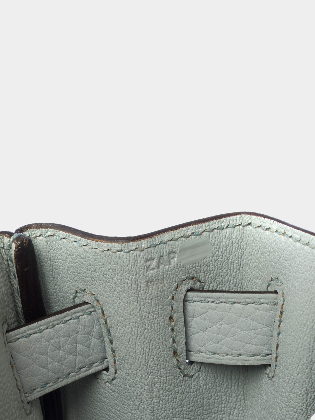 Hermès 2020s Blue Taurillon Clémence Kelly 28 Retourne Bag