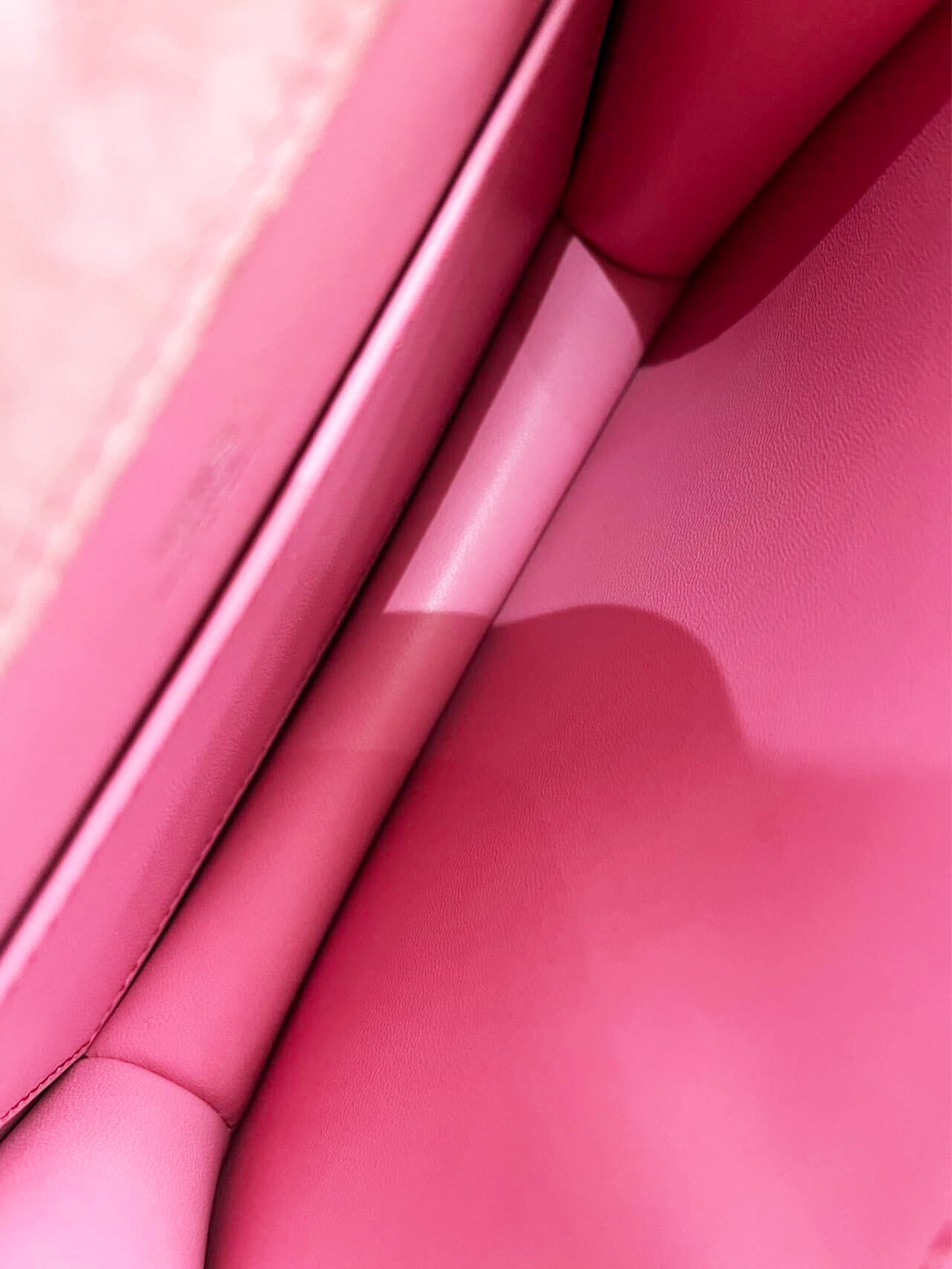 Hermès 2015 Rose 5T Suede Constance Shoulder Bag