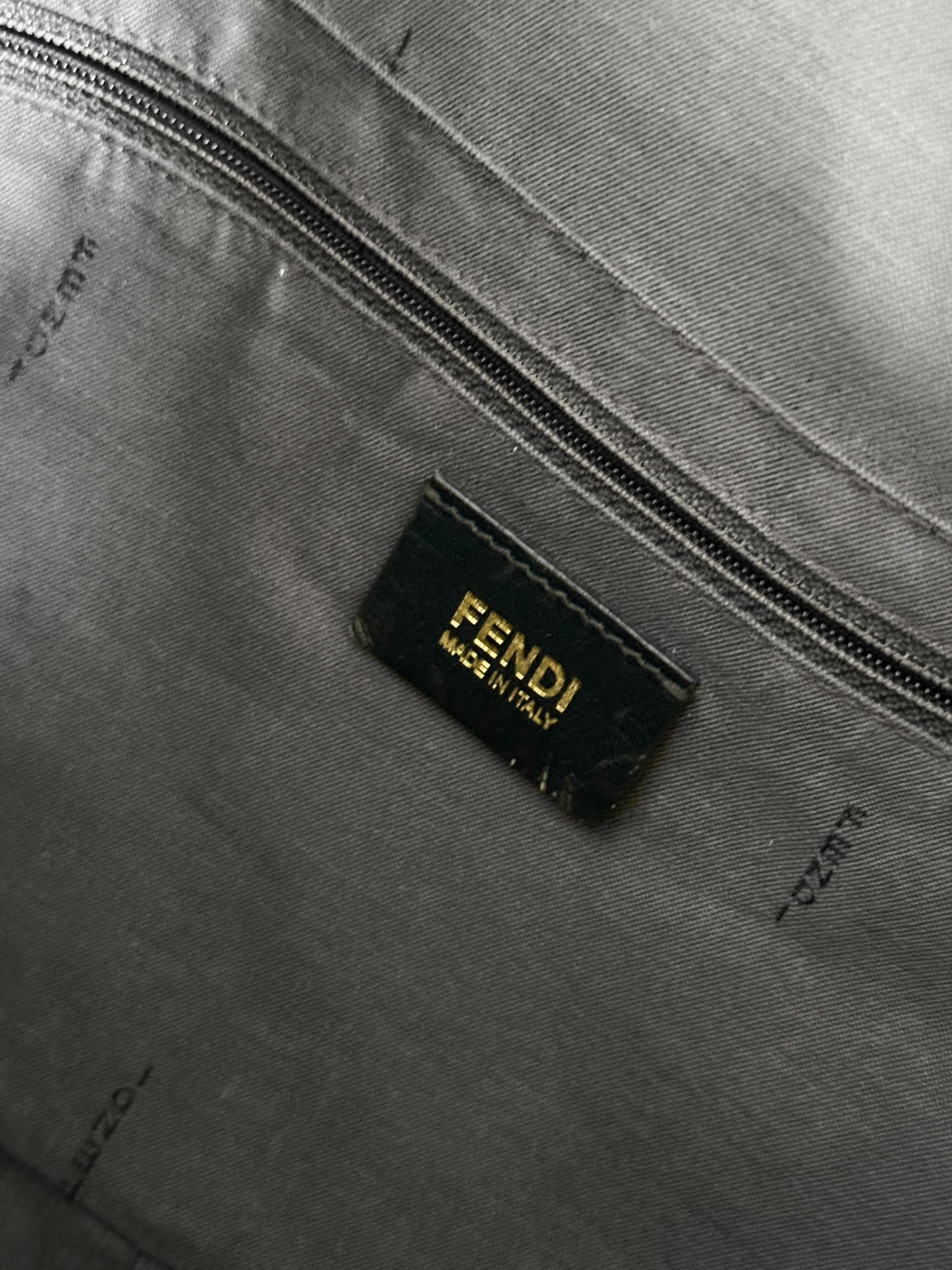 Fendi 2011 Brown Leather XL Baguette