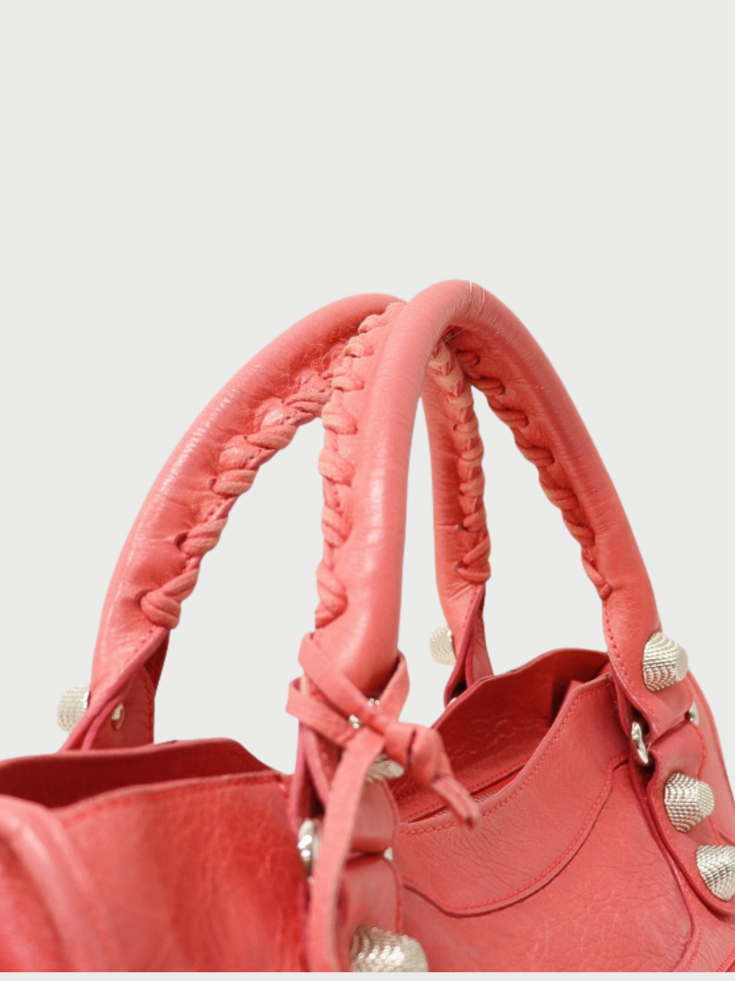 Balenciaga 2000s Pink Leather Giant City Bag