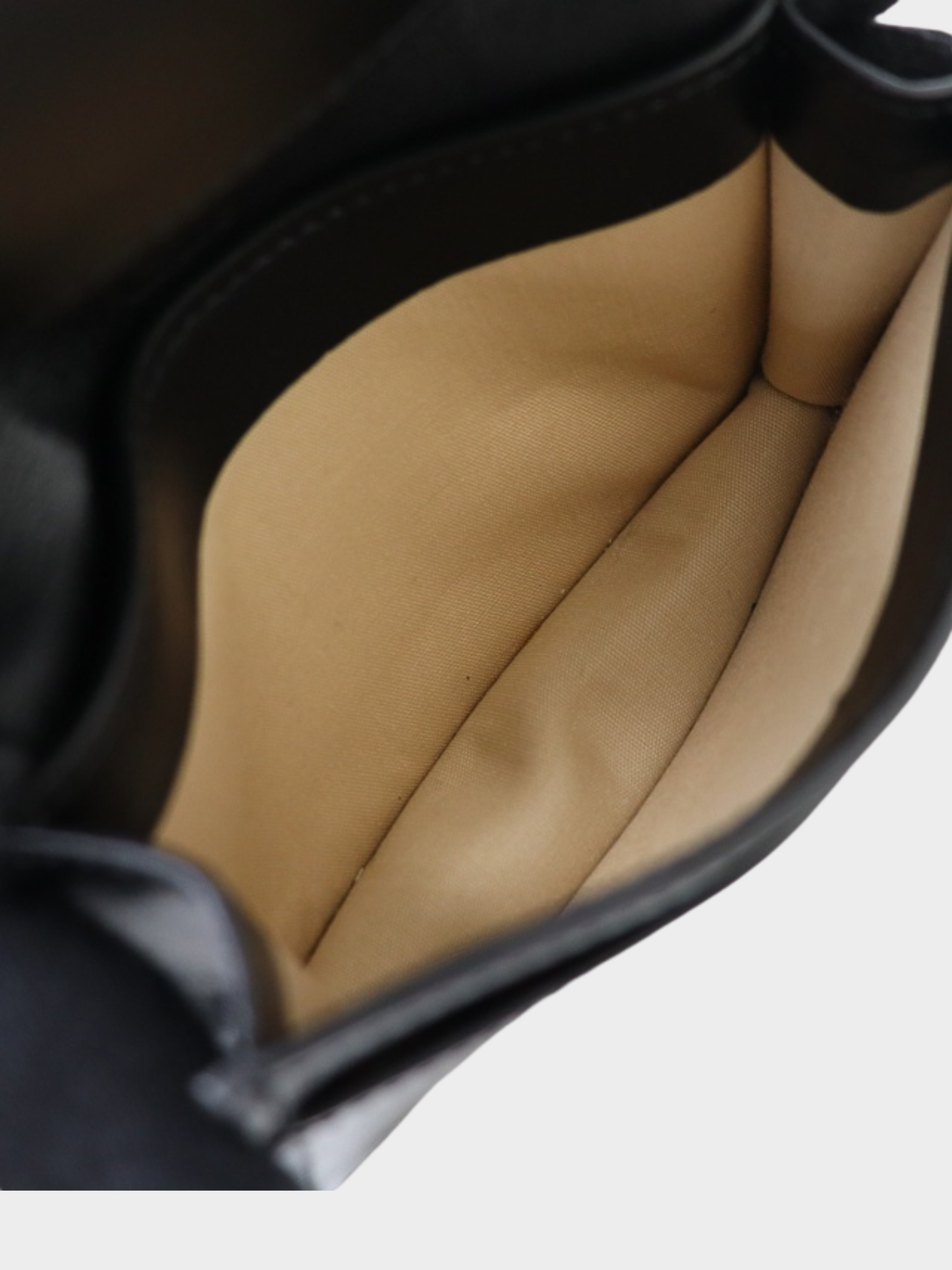 Chloé 2020s Black Leather Logo Hardware Card Case