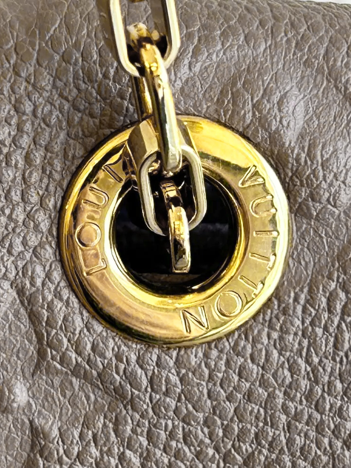 Louis Vuitton 2015 Brown Empreinte Leather St. Germain MM Bag