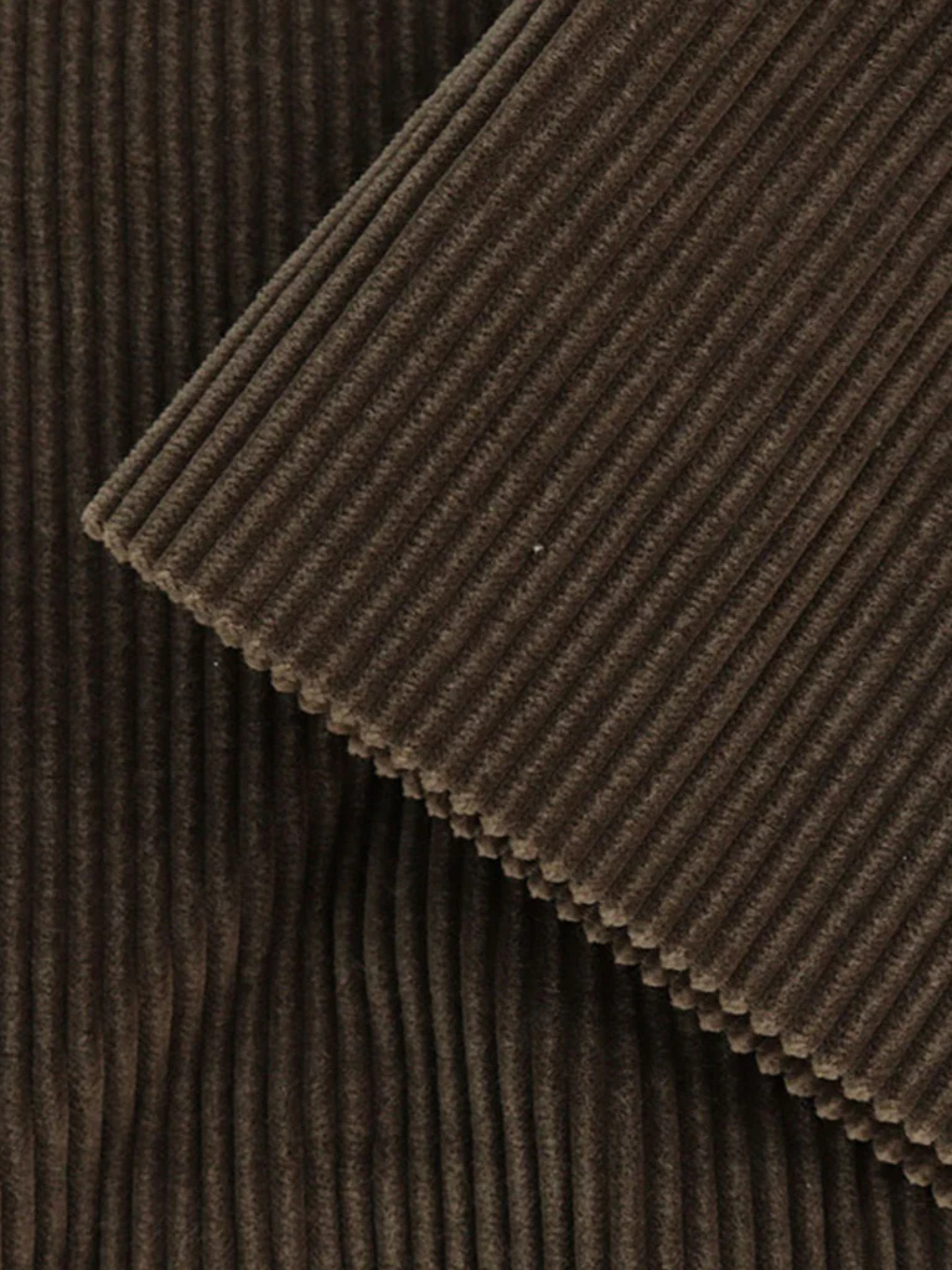 Hermès by Martin Margiela 2000s Brown Cotton Cashmere Skirt