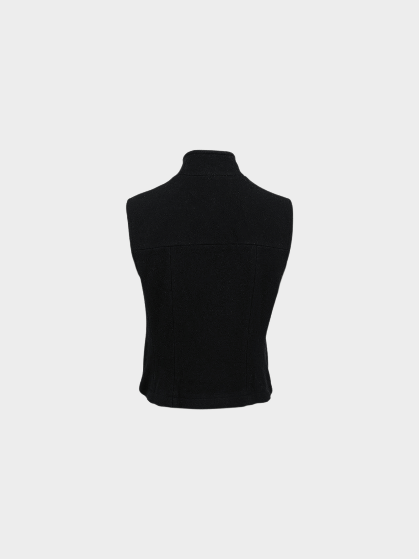 Miu Miu FW 1999 Black Zipped Vest