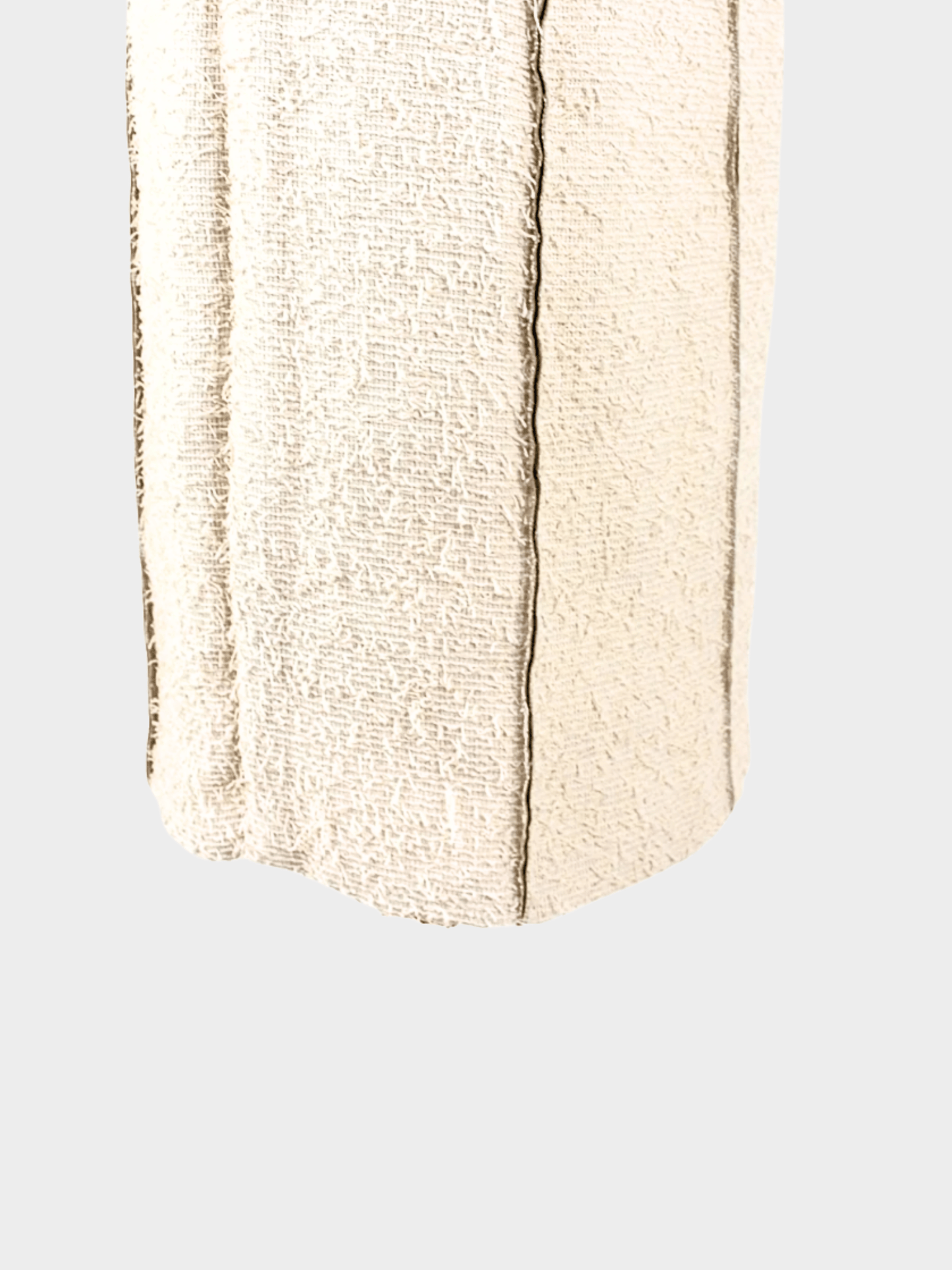 Chanel 1999 Beige Fringed Blazer and Skirt Set