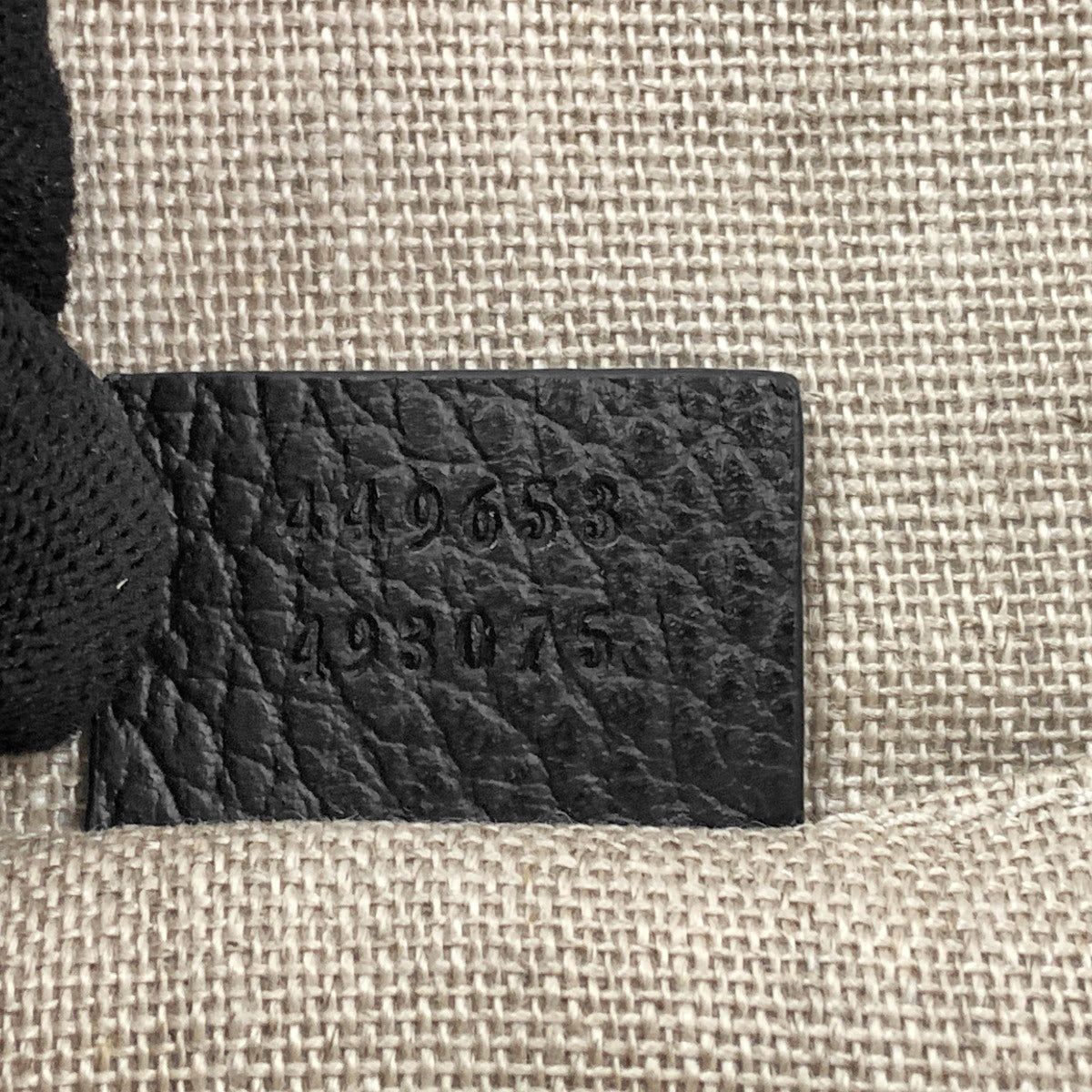 Gucci 2000s Black Leather Bamboo Tassel Clutch