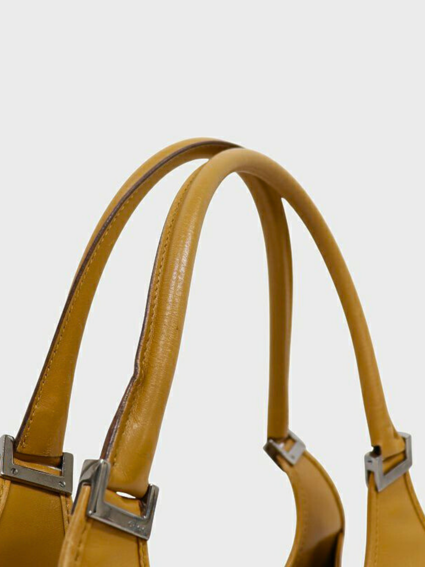 Gucci 1990s Beige Leather Jackie Handbag