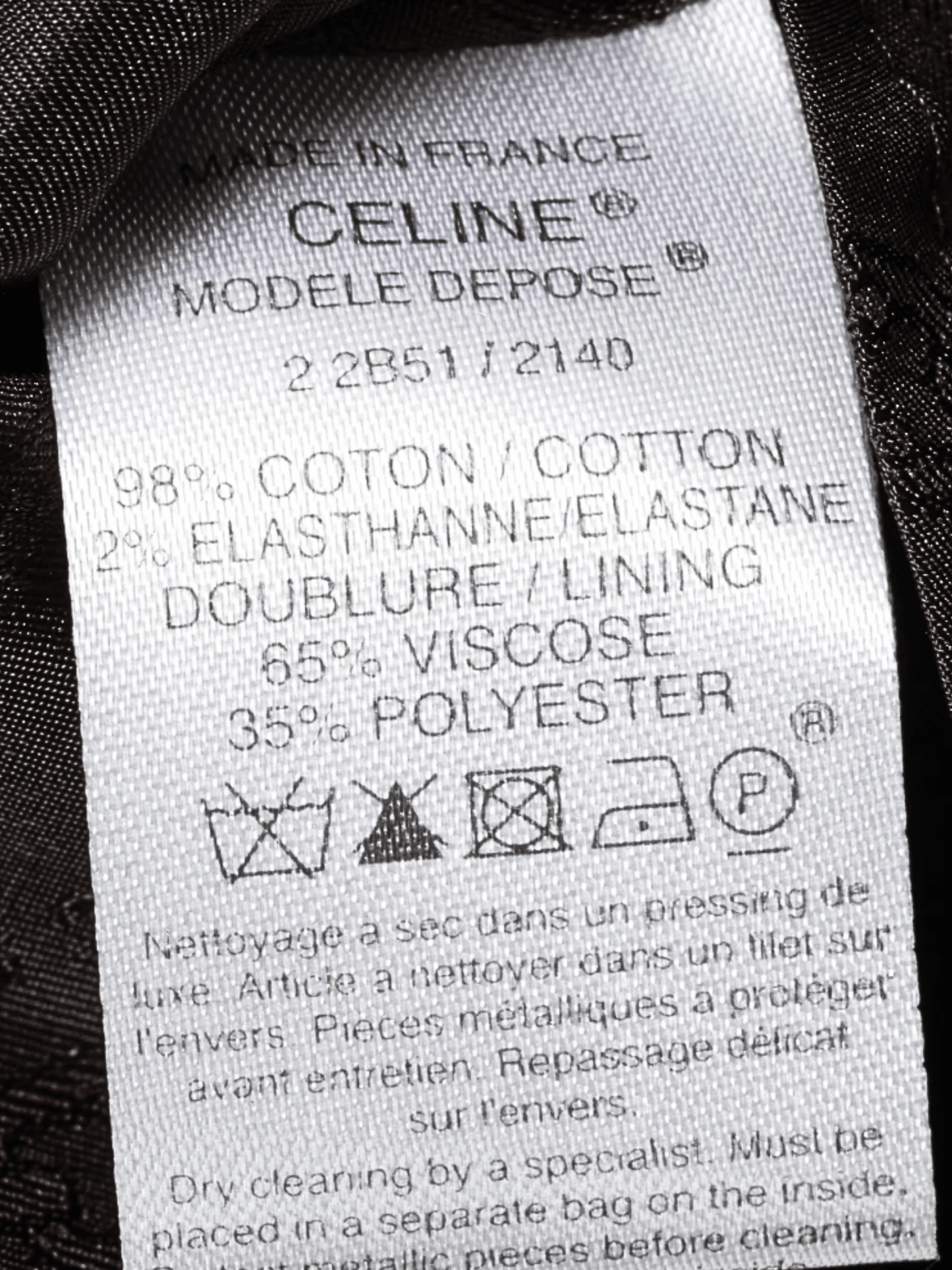 Celine 2007 Brown Velvet Buckled Pleated Mini Skirt