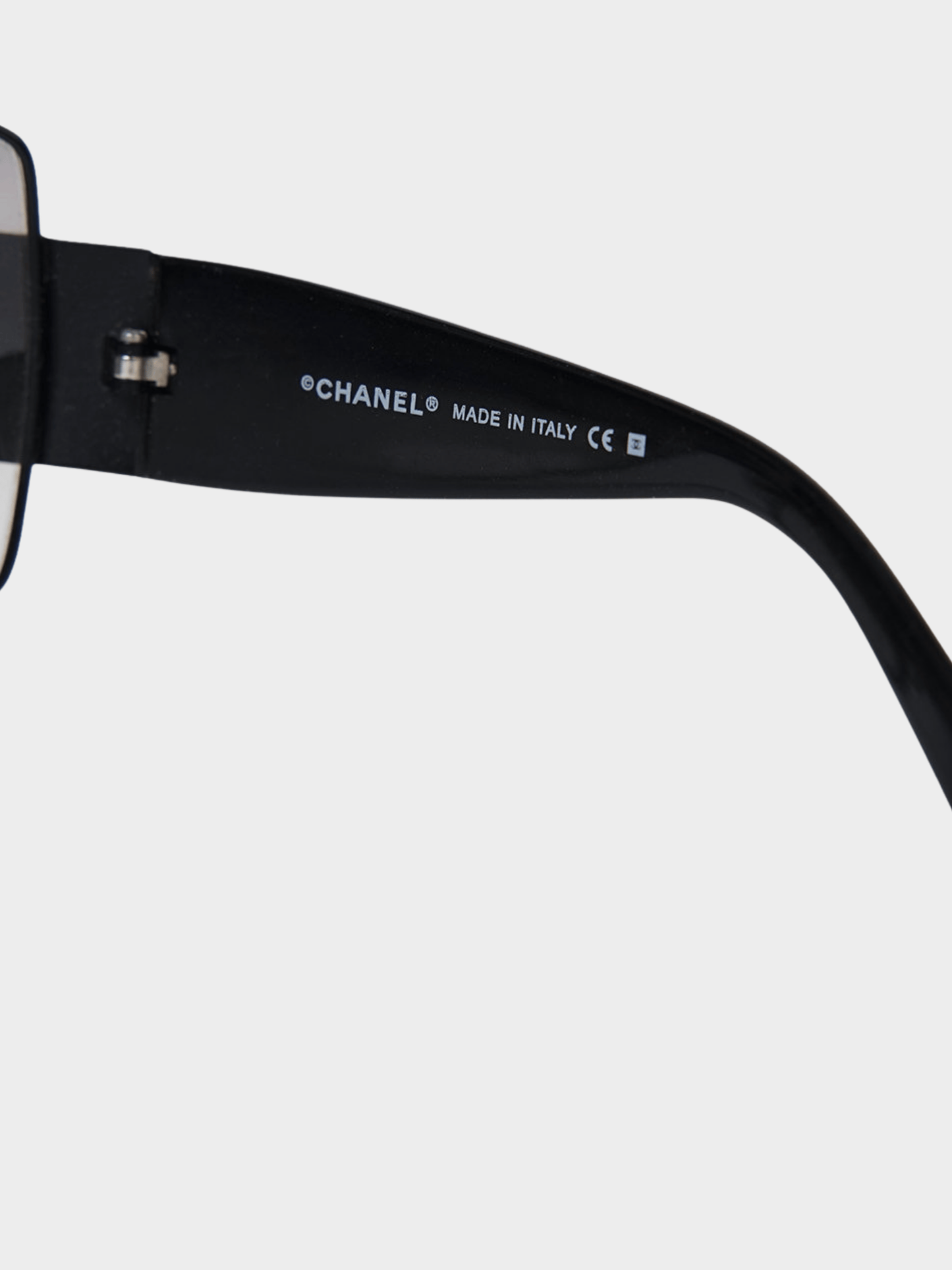 Chanel 2000s Oversized CC Sunglasses
