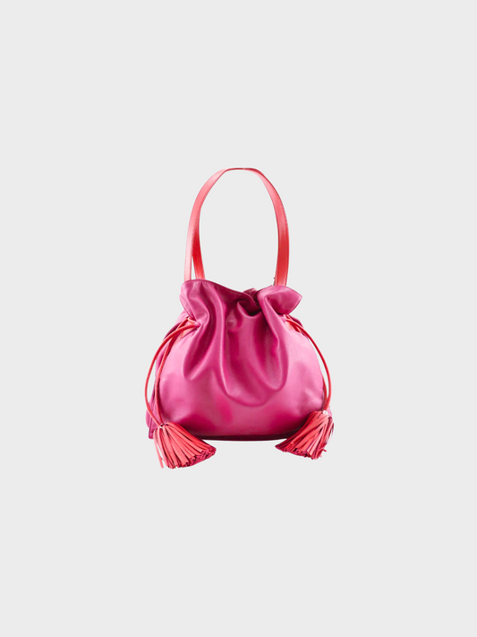 Loewe 2010s Pink Flamenco 30 Shoulder Bag