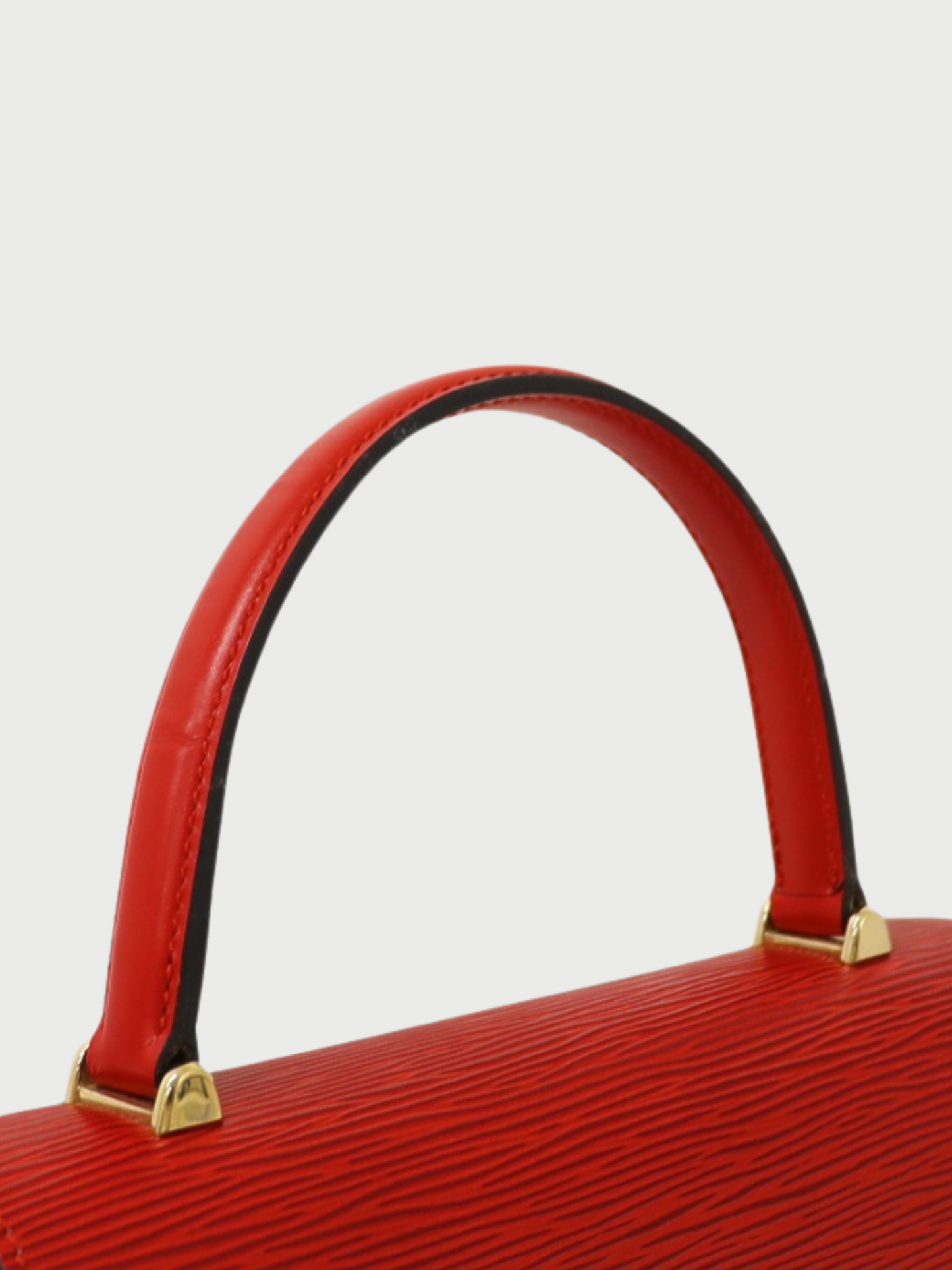 Louis Vuitton 1994 Castilian Red Epi Leather Marzelb Shoulder Bag